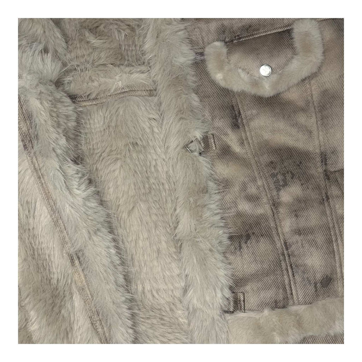 Angel Shopping Γυναικείο Μπουφάν για Χειμώνα Μπεζ