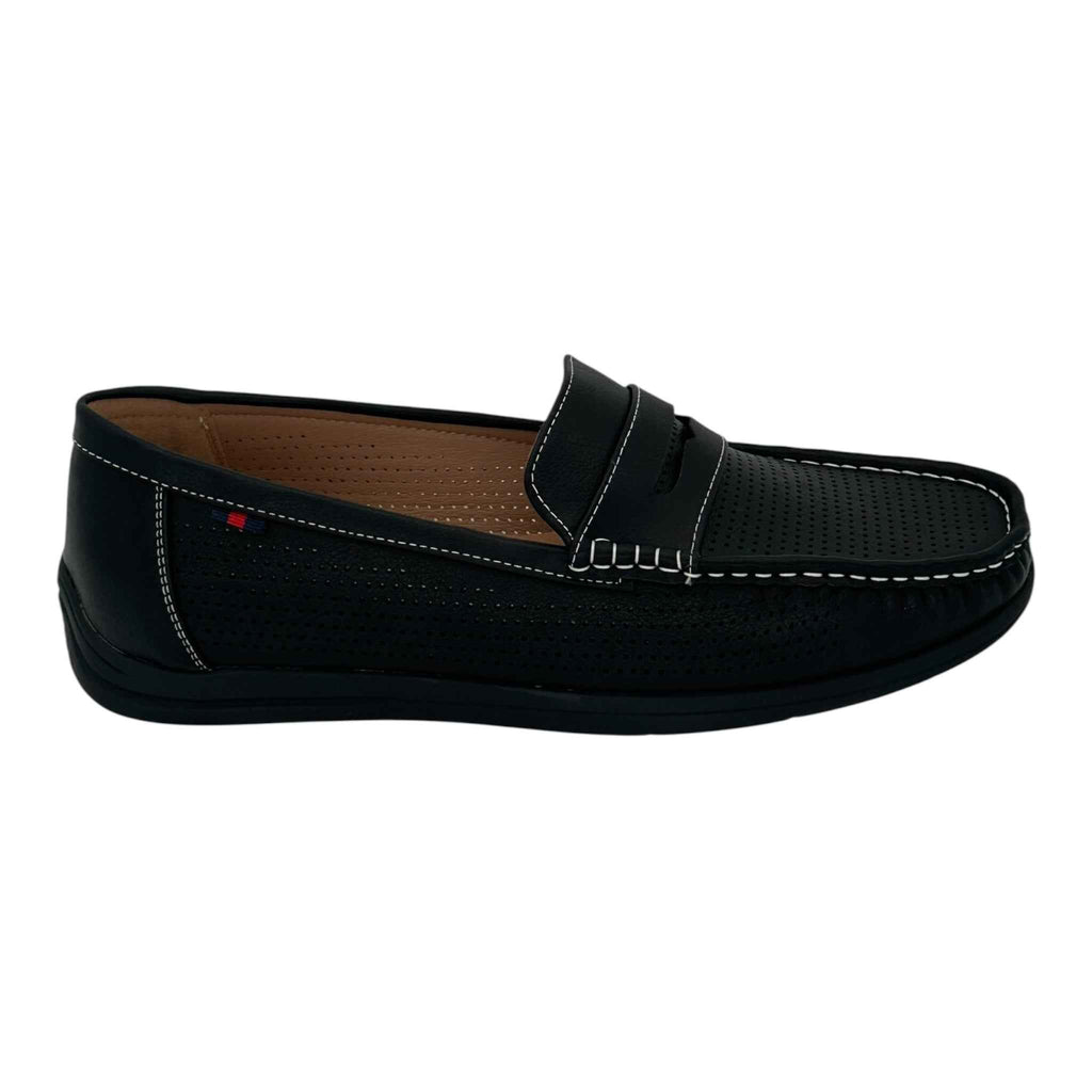 ATLANTA Ανδρικά Μοκασίνια Μαύρο