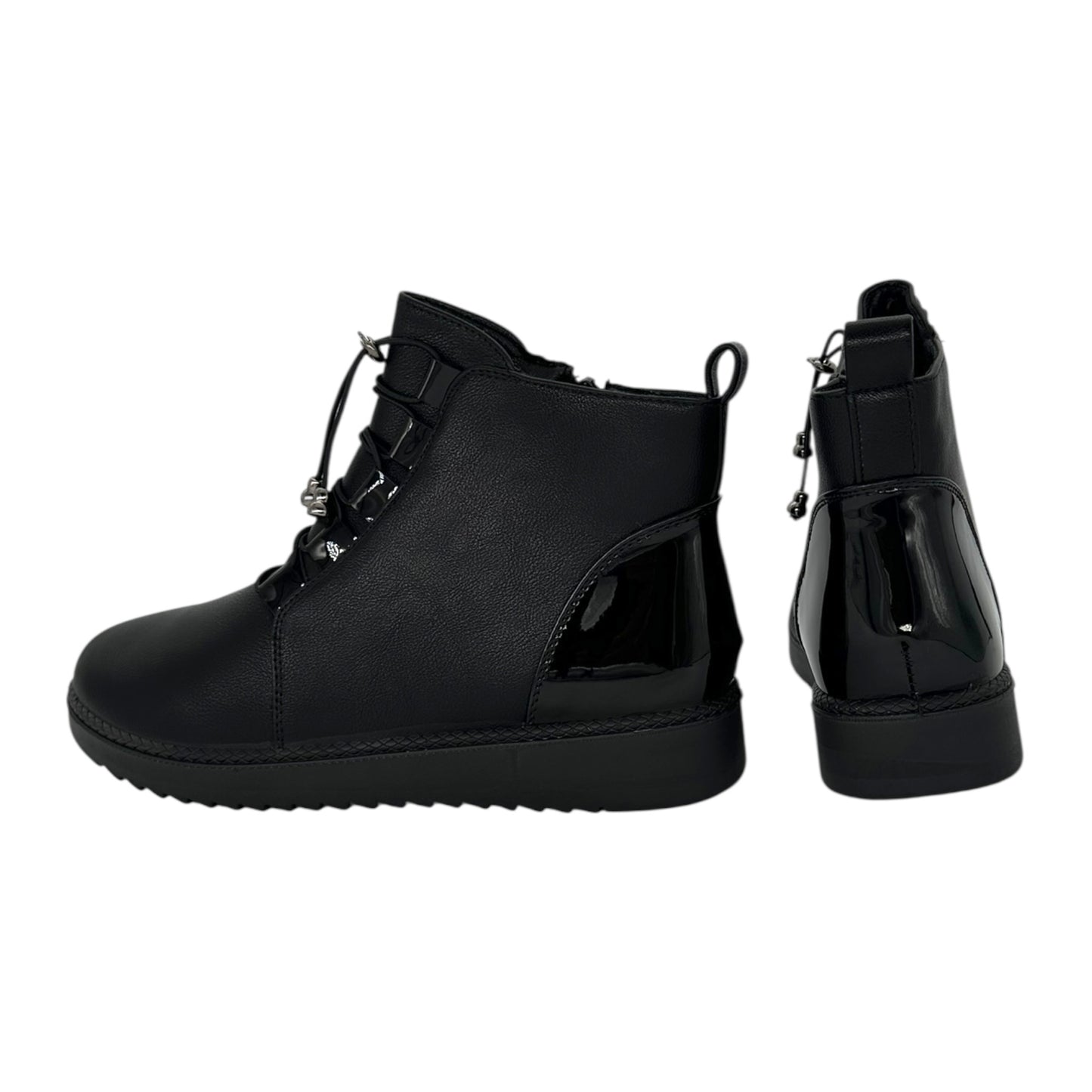 Pelmark Women's Boots with Fur Lining Black