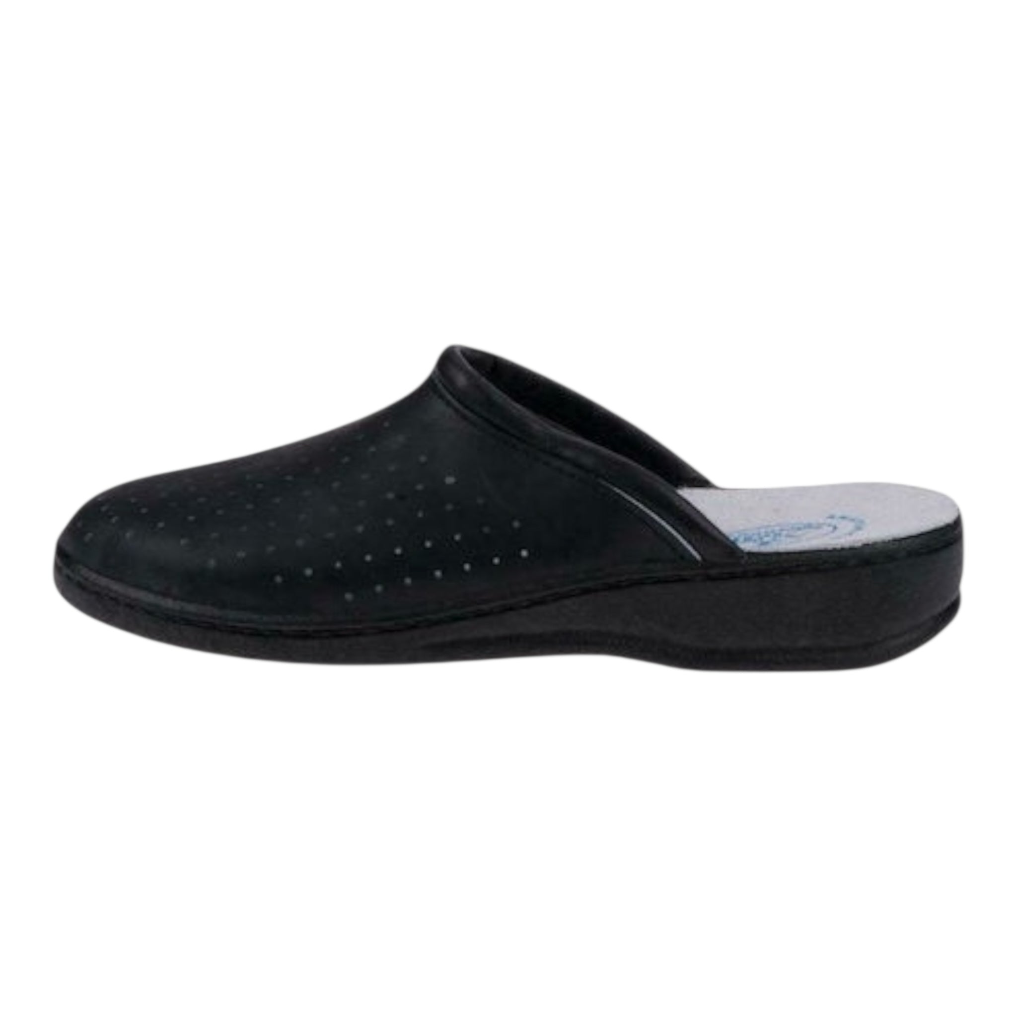 Max Relax 400S Γυναικεία Δερμάτινα Ανατομικά Σαμπό Μαύρα - Angel shopping