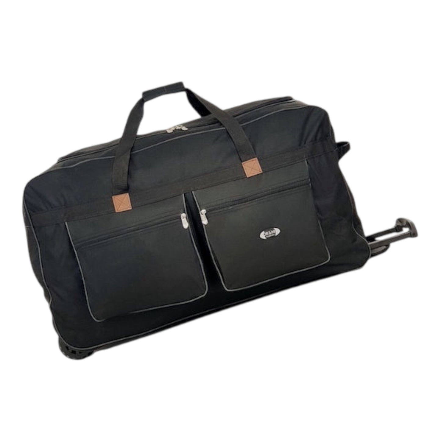 Ormi 1076 Voyage Sack 120lt Black with Wheels Fabric L78xW35xH45cm.