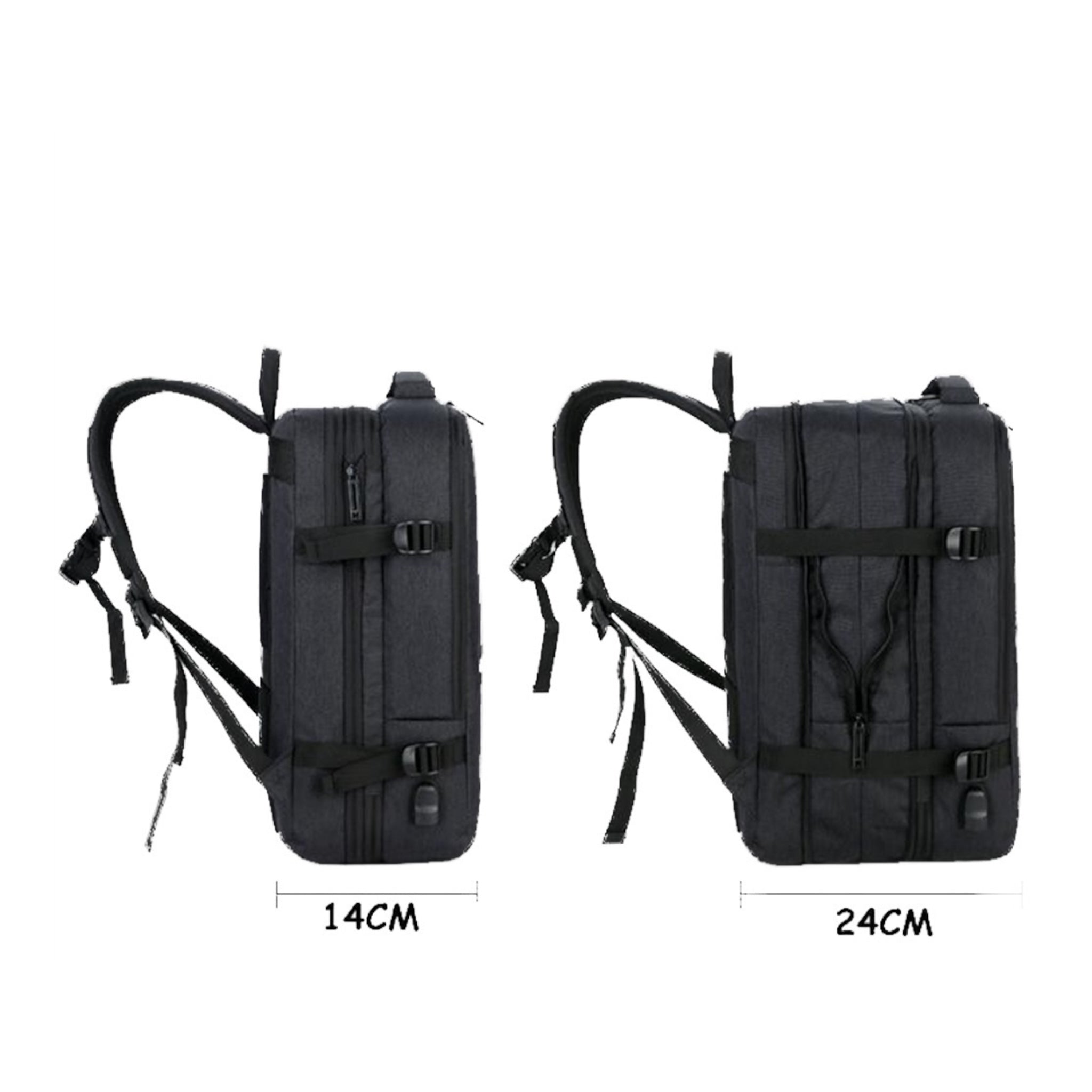Backpack Αδιάβροχο 30lt Γκρι - Angel shopping