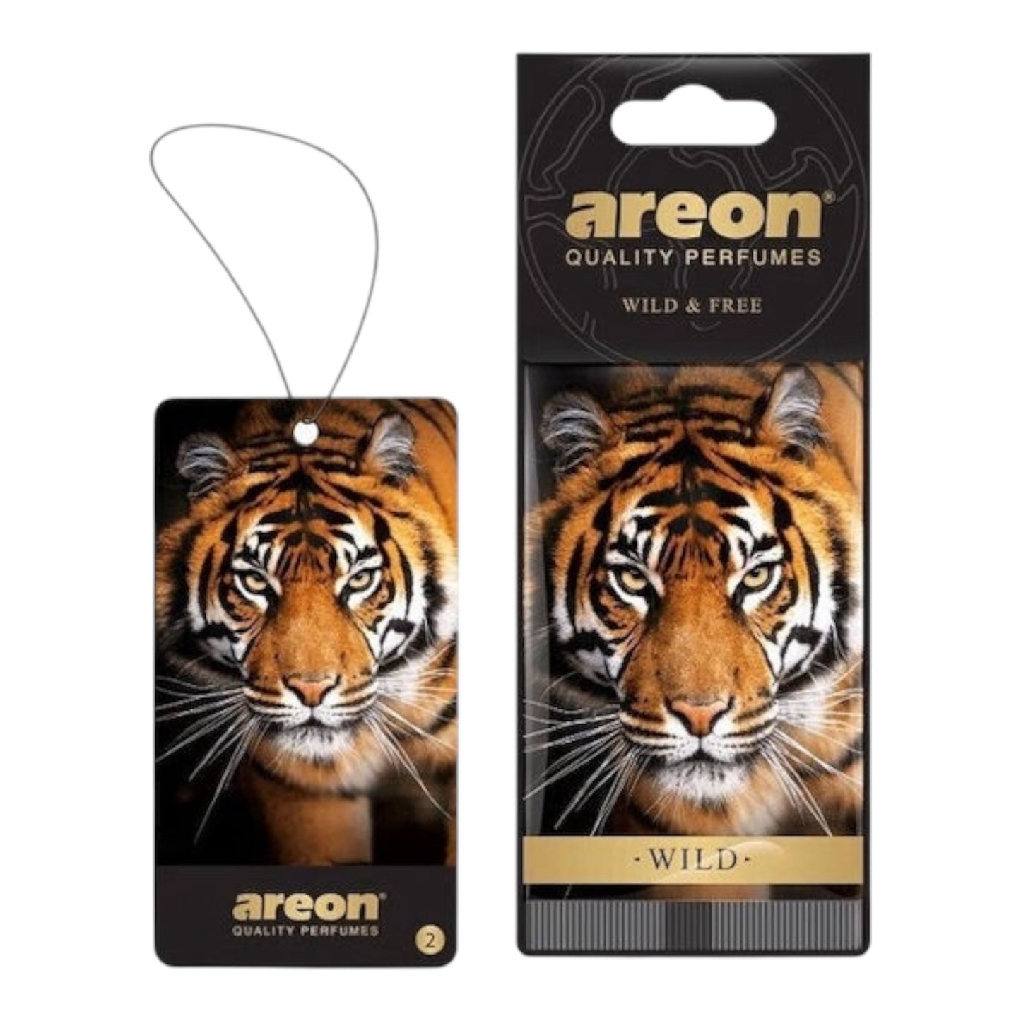Areon Αρωματική Καρτέλα Κρεμαστή Αυτοκινήτου Wild Wild & Free AW03