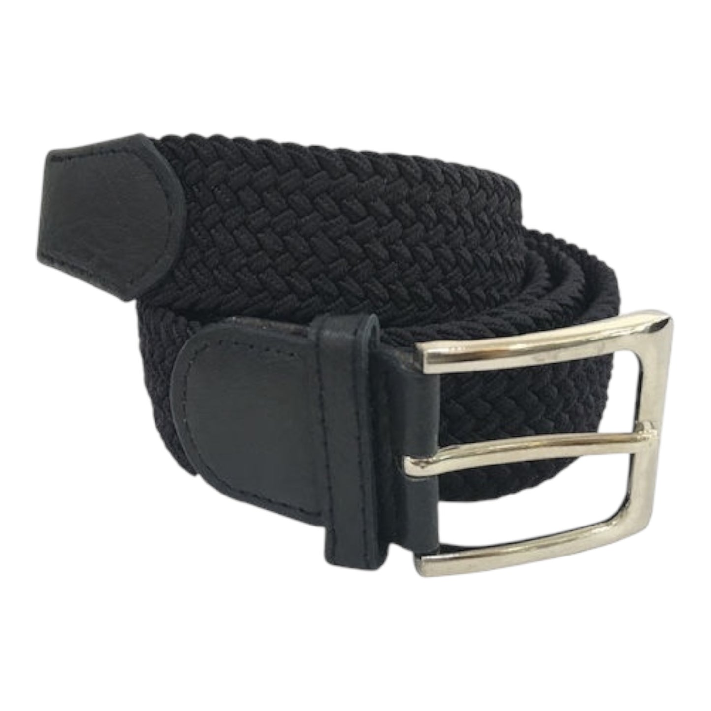 Ustyle LY0010 Elastic Men's Knitted Belt Navy Blue