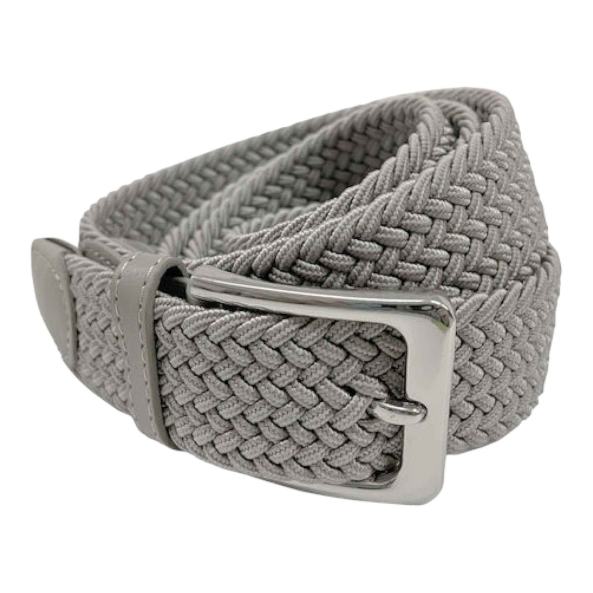 Ustyle LY0010 Ελαστική Ανδρική Ζώνη Πλεκτή Γκρι