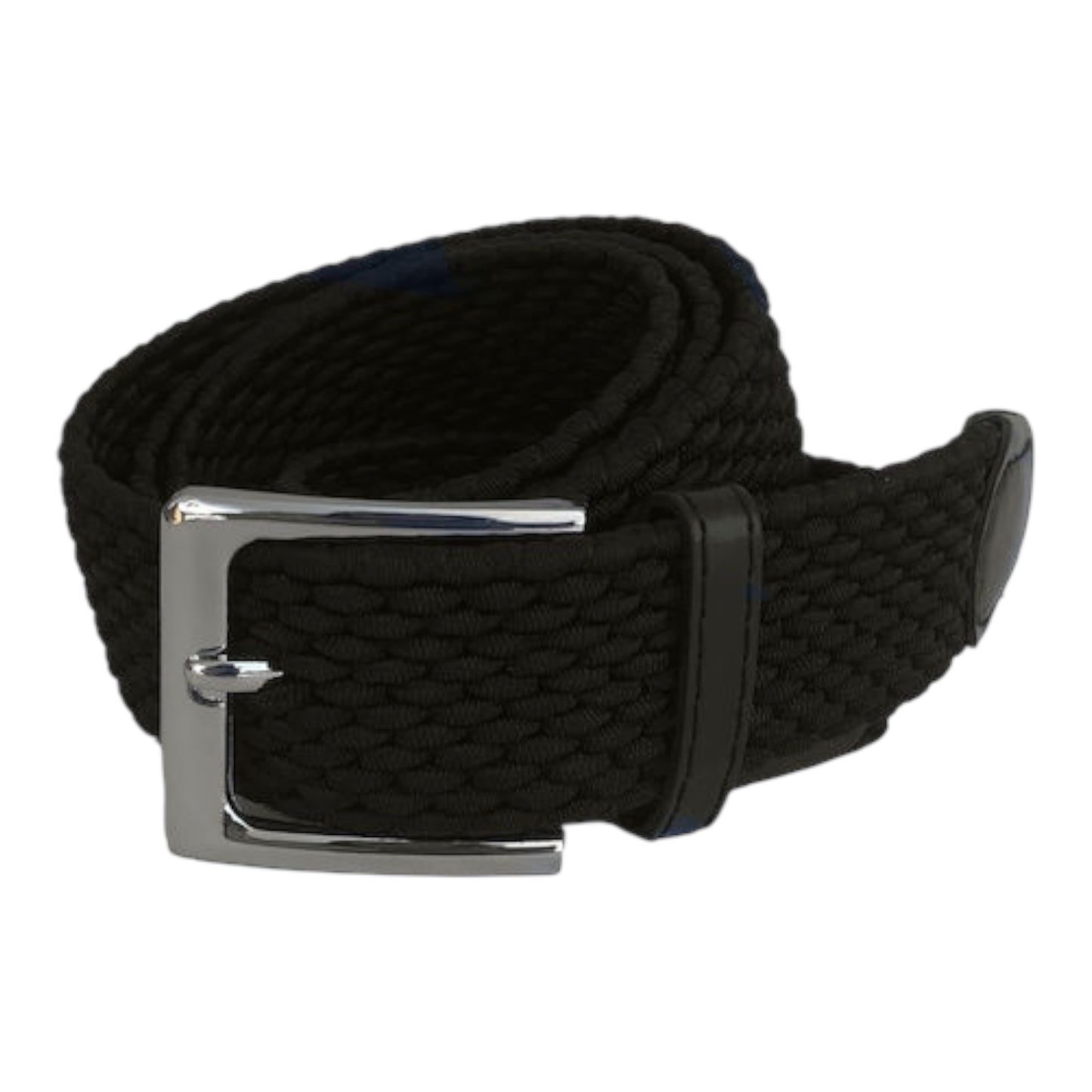 LY0010 Elastic Men's Knitted Belt Black