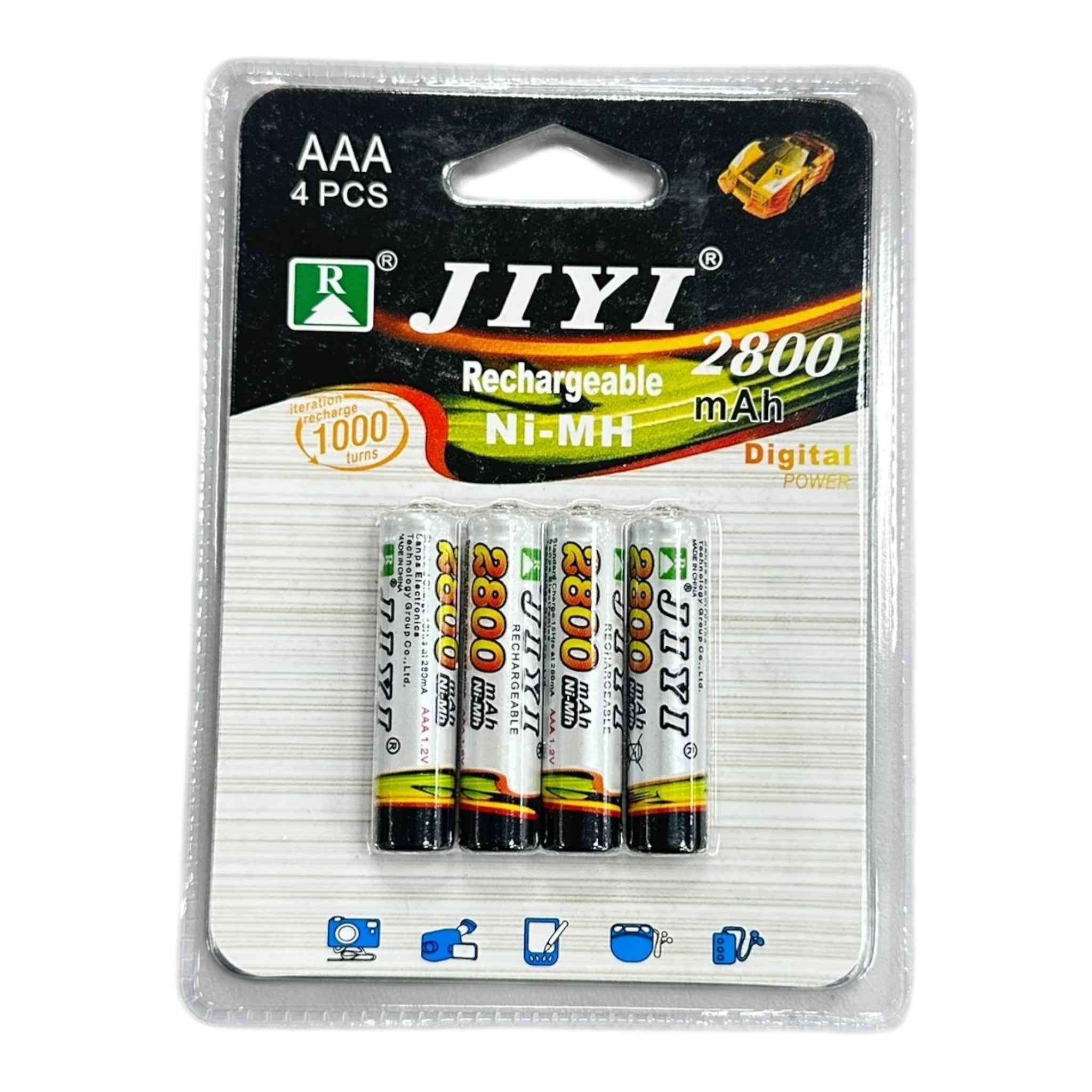 Jiyi AAA 2800mAh (4τμχ)
