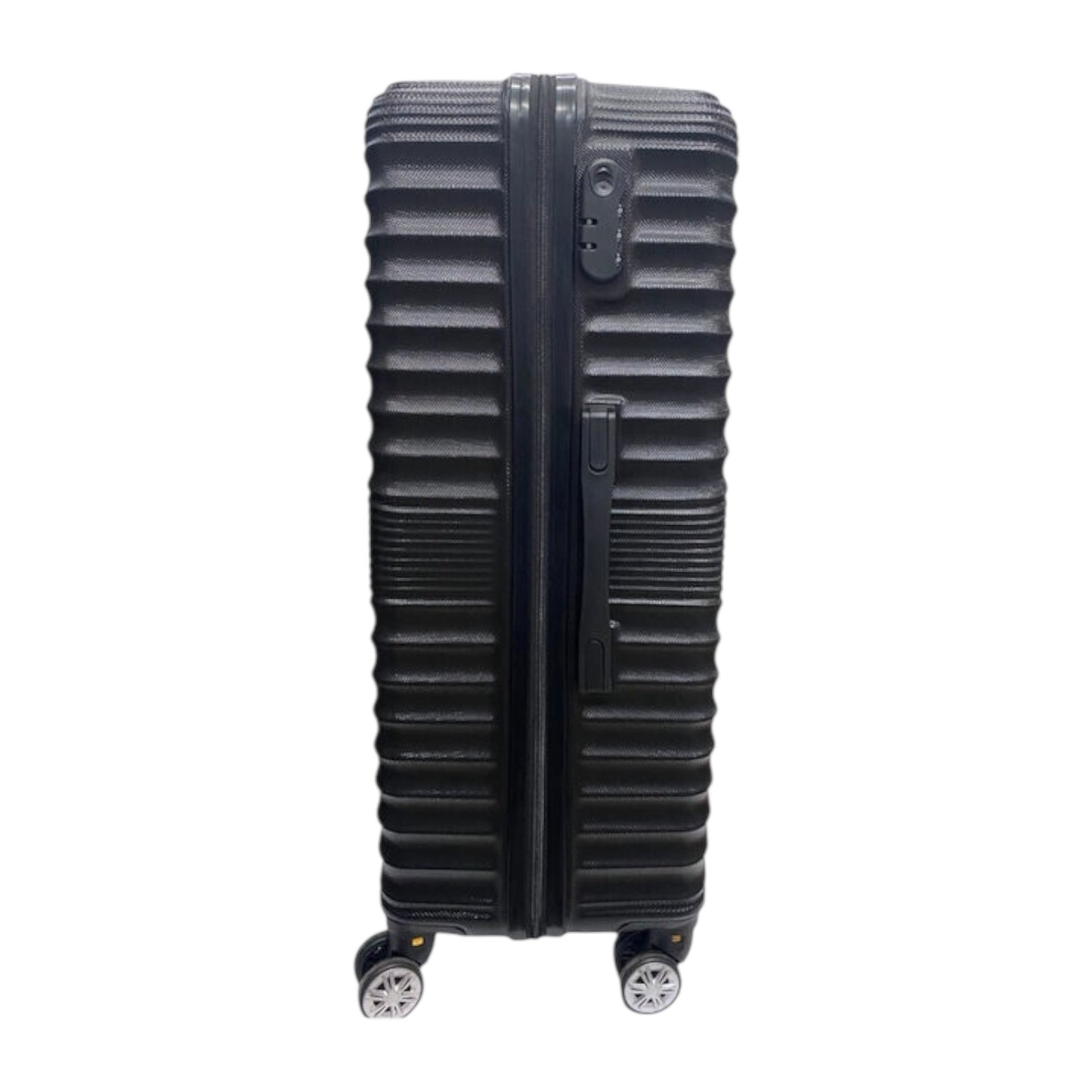 Ormi Large Hard Travel Suitcase Black with 4 Wheels Height 77cm ESH-L12 