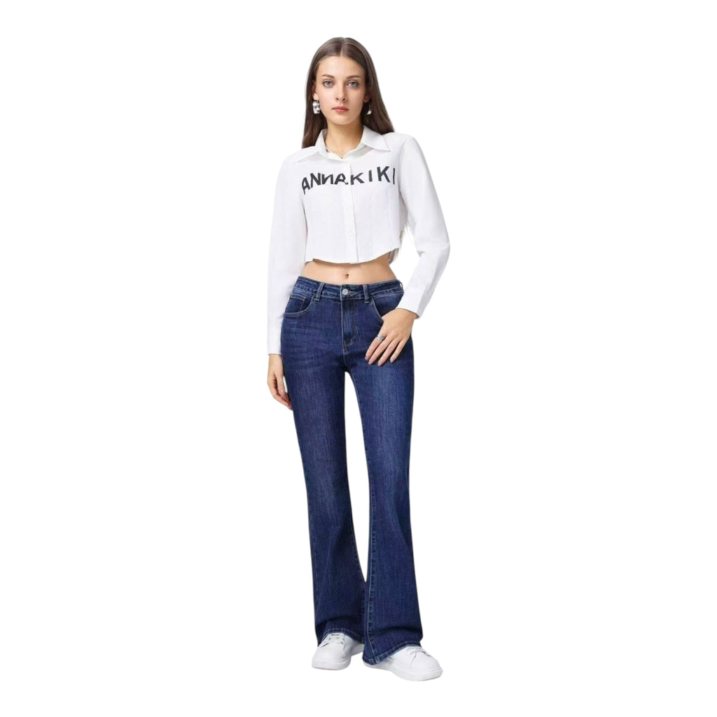 Kiss Pink Γυναικείο Jean Παντελόνι Push Up - Angel shopping