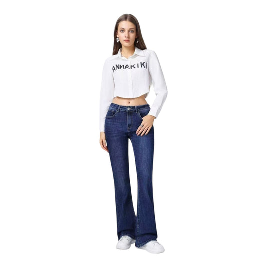 Kiss Pink Γυναικείο Jean Παντελόνι Push Up