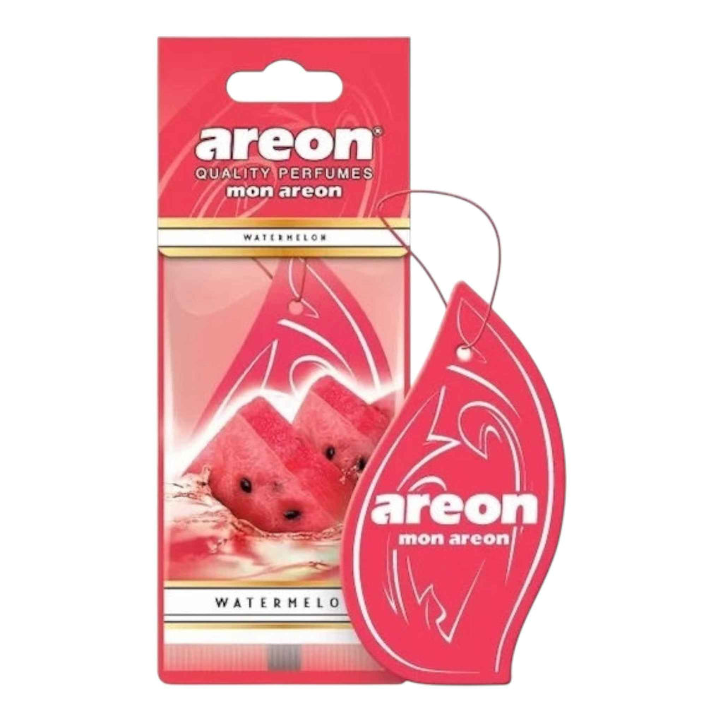 Areon Αρωματική Καρτέλα Κρεμαστή Αυτοκινήτου Mon Watermelon MA28 Χωρίς Χρώμα