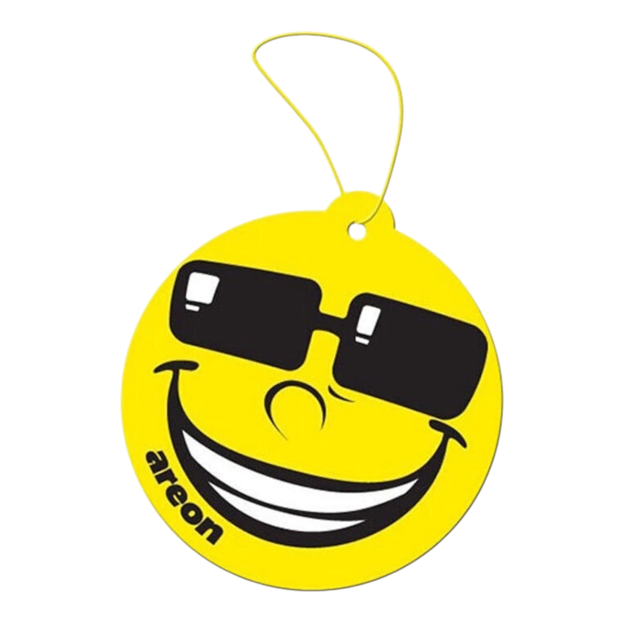 Areon Αρωματική Καρτέλα Κρεμαστή Αυτοκινήτου Smile Dry Black Crystal ASD19 Χωρίς Χρώμα - Angel shopping