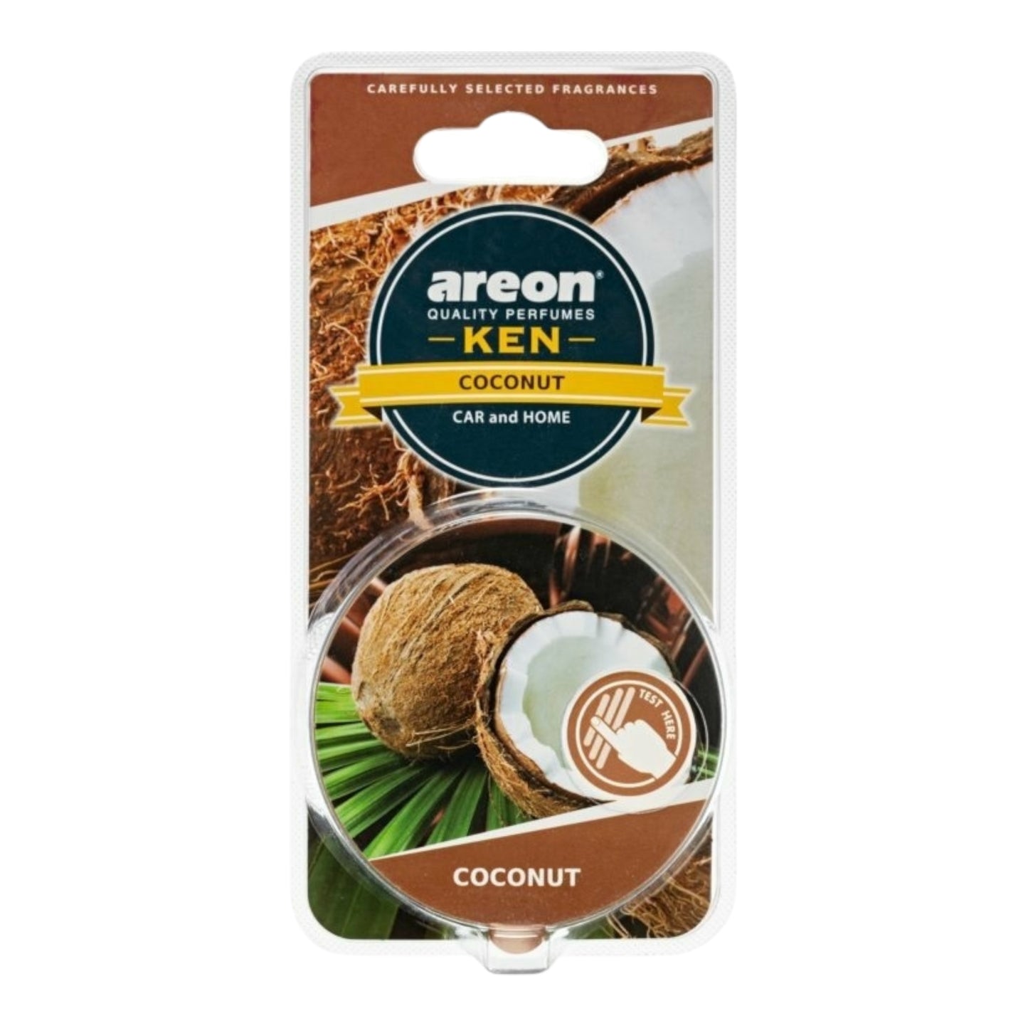 Areon Αρωματική Κονσέρβα Κονσόλας/Ταμπλό Αυτοκινήτου Ken Blister Coconut 35gr AKB13