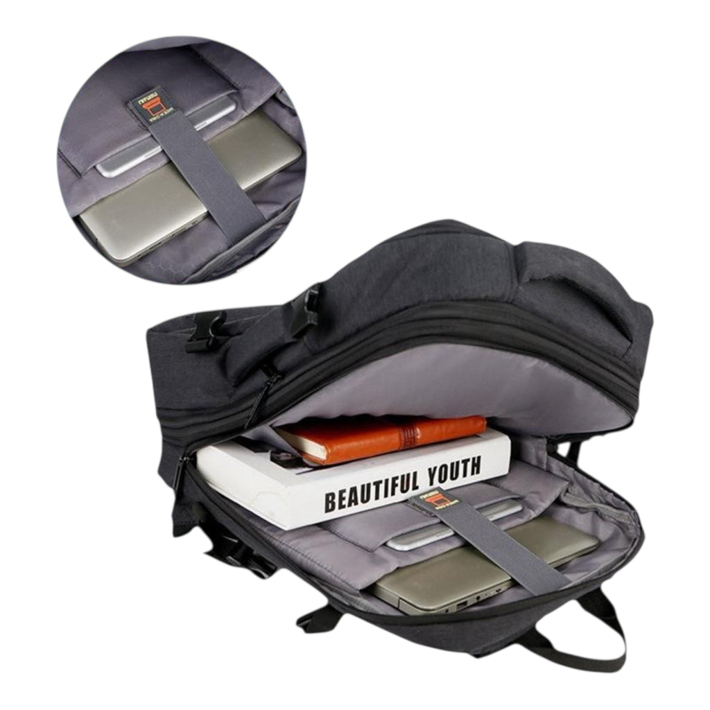 Backpack Αδιάβροχο 30lt Γκρι - Angel shopping