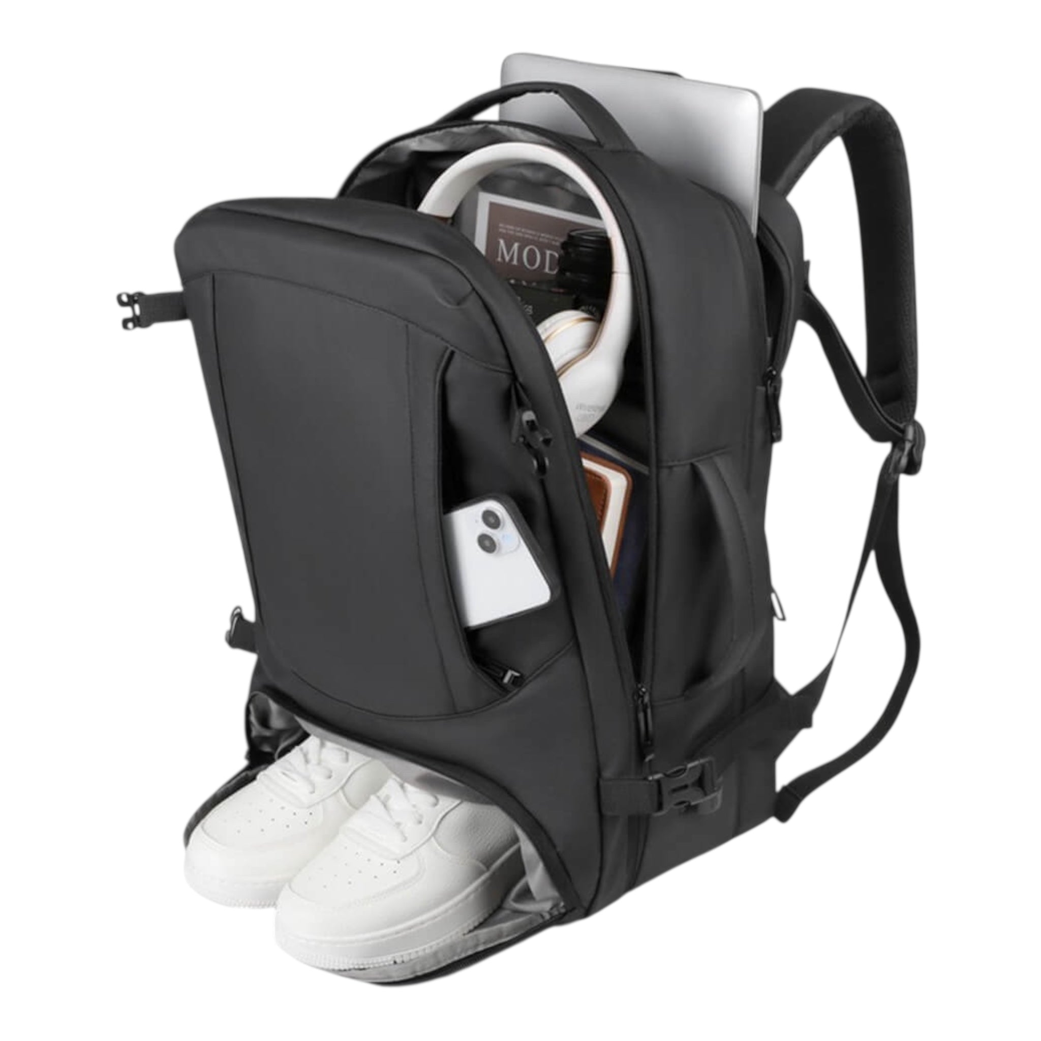 Backpack 34lt Μαύρο - Angel shopping