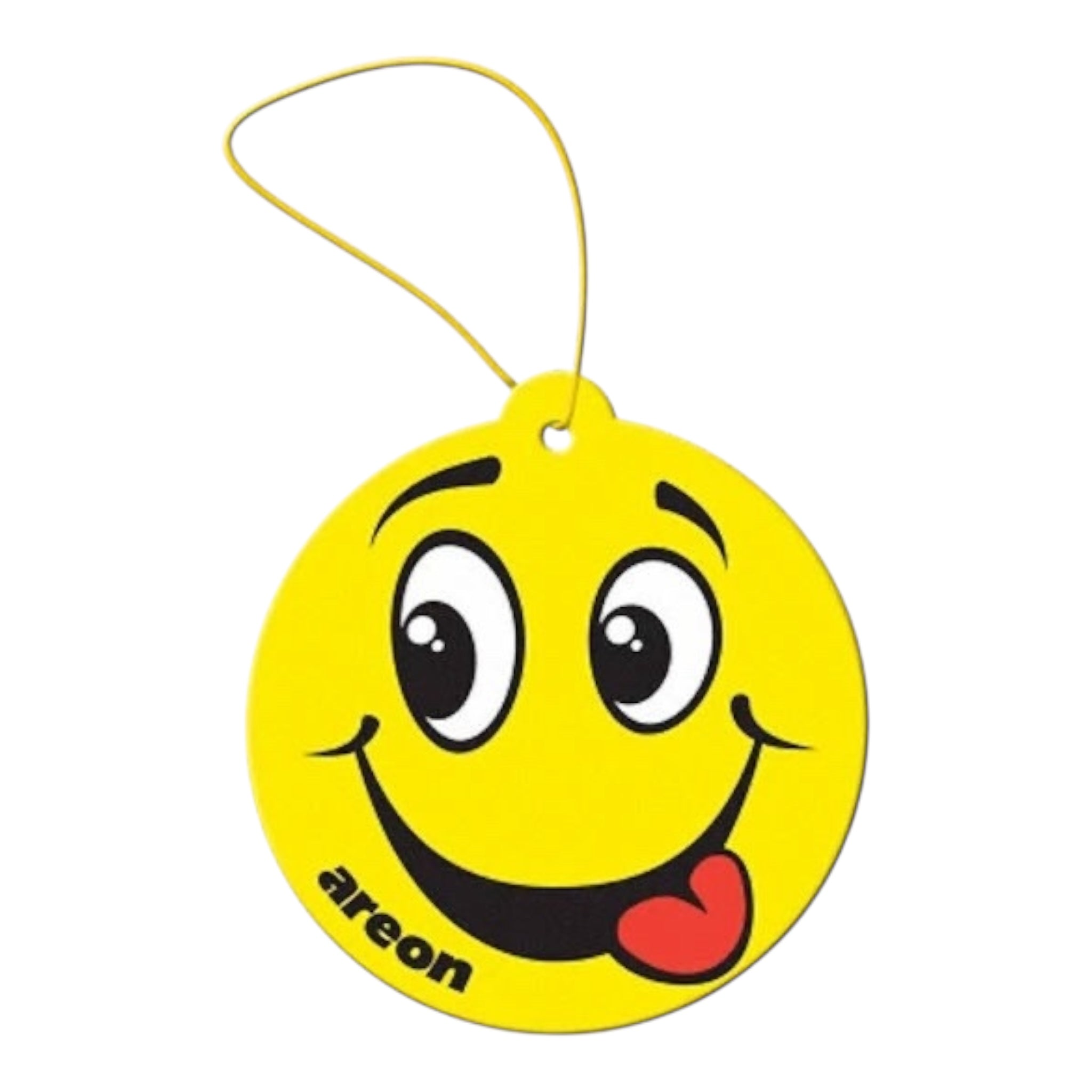 Areon Αρωματική Καρτέλα Κρεμαστή Αυτοκινήτου Smile Dry Coconut Χωρίς Χρώμα - Angel shopping