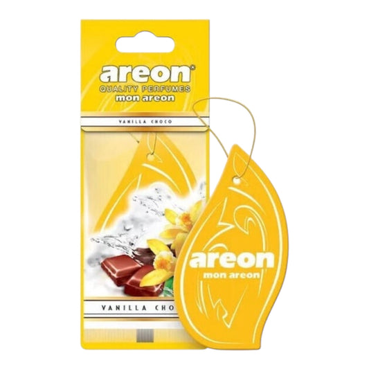 Areon Αρωματική Καρτέλα Κρεμαστή Αυτοκινήτου Mon Vanilla Choco MA04