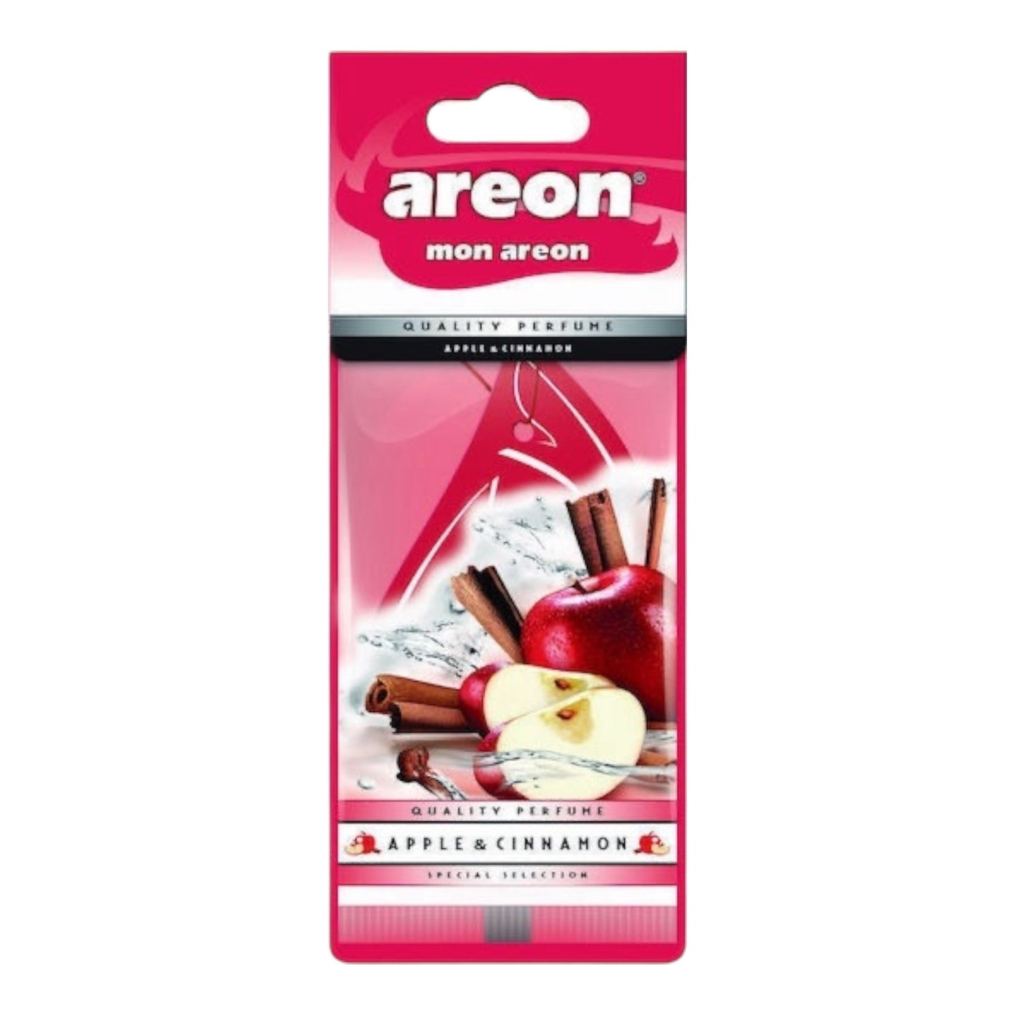 Areon Αρωματική Καρτέλα Κρεμαστή Αυτοκινήτου Mon Apple & Cinnamon MA24