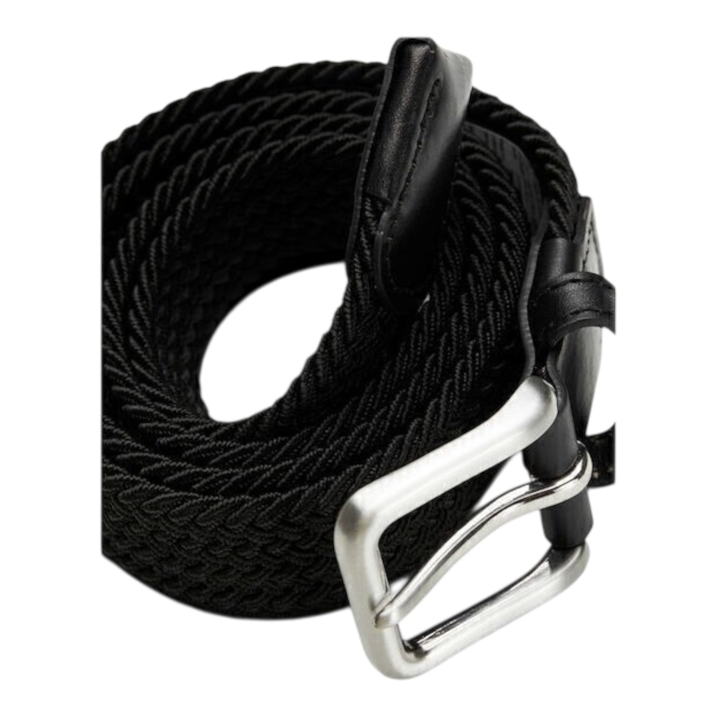 LY0010 Elastic Men's Knitted Belt Black
