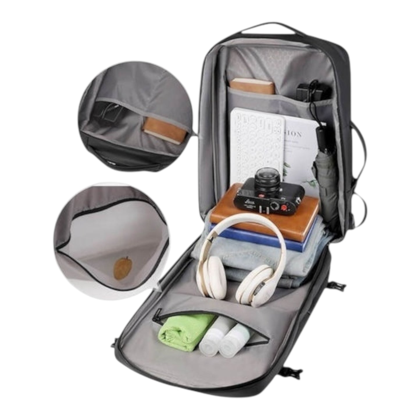 Backpack Αδιάβροχο 40lt Μαύρο