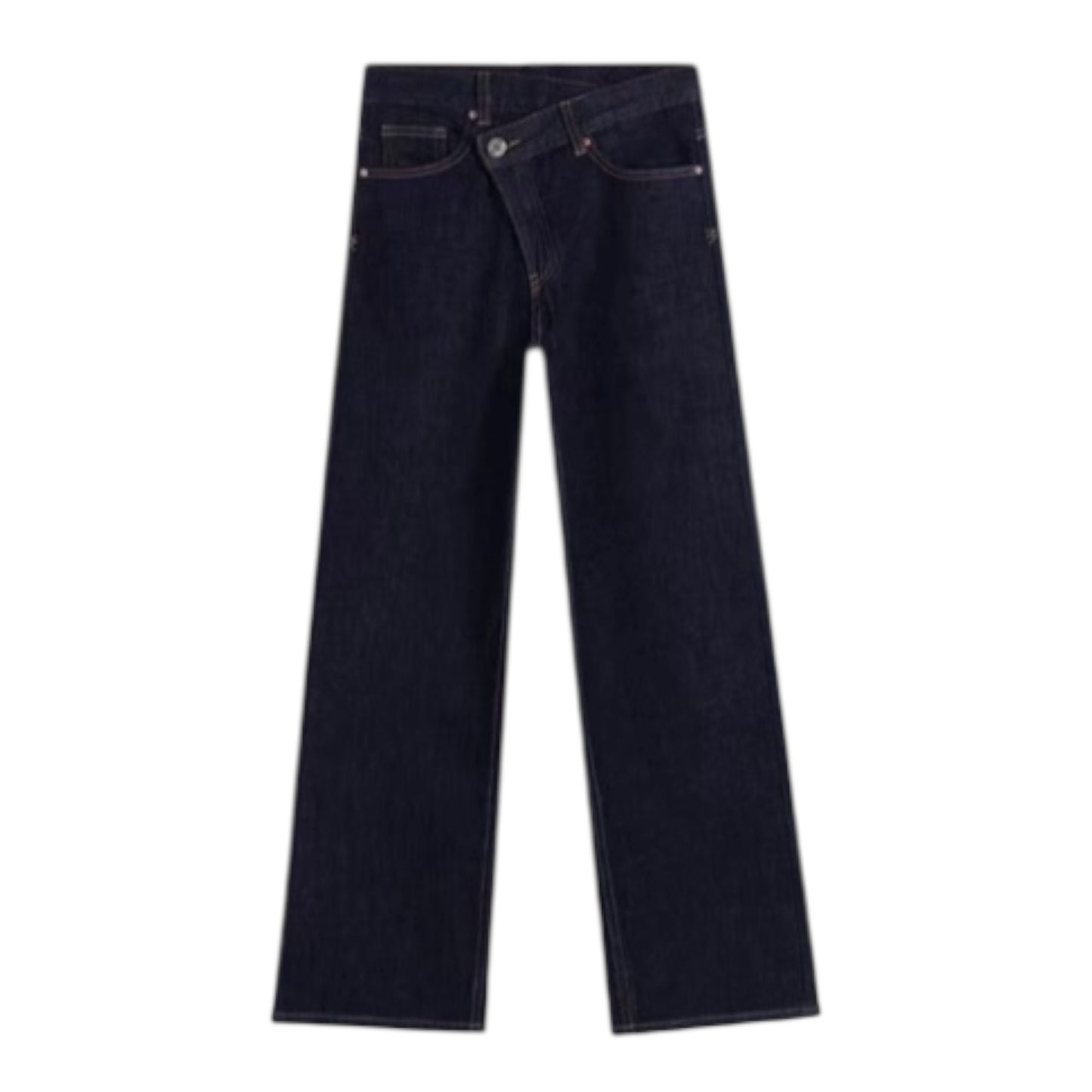 MISS BONBON Women's Jeans High waist Black