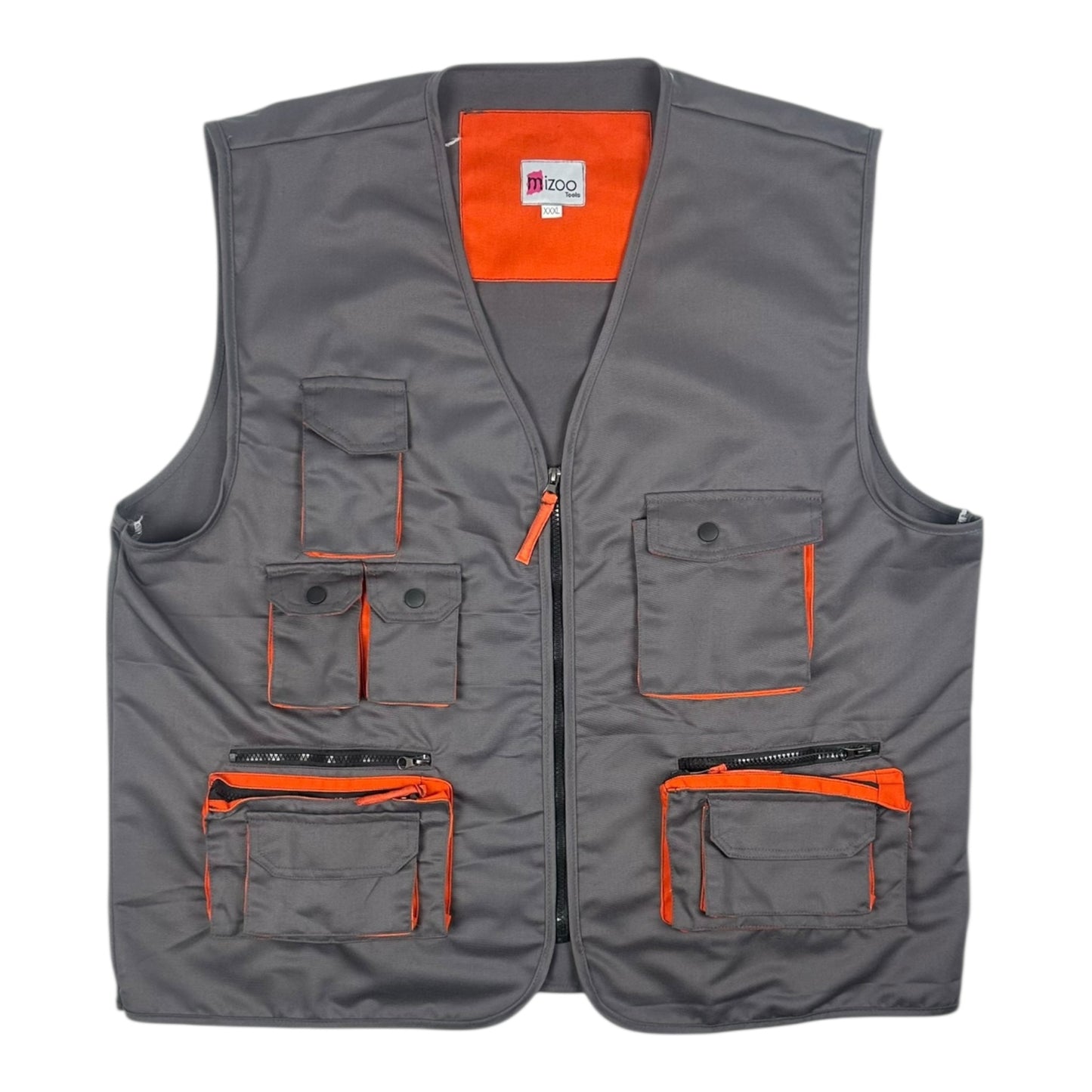 Mizoo Ανδρικό Γιλέκο Εργασίας Γκρί