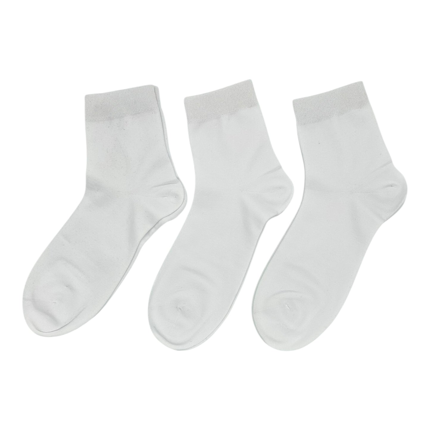 ANGEL SHOPPING Ανδρικές Κάλτσες Σετ 3 Ζευγάρια Λευκό