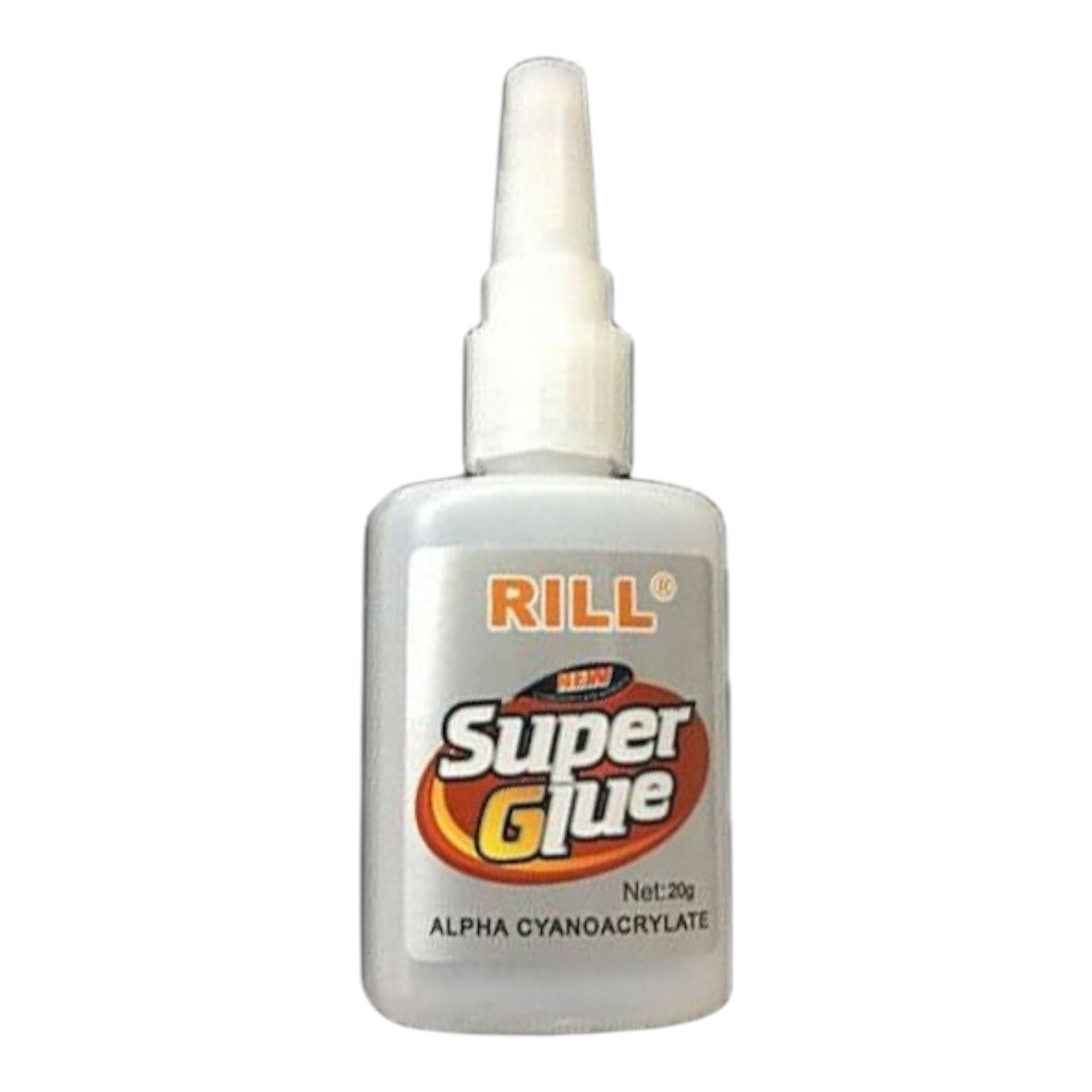 Rill Υγρή Κόλλα Στιγμής Super Glue 20gr Λευκό - Angel shopping