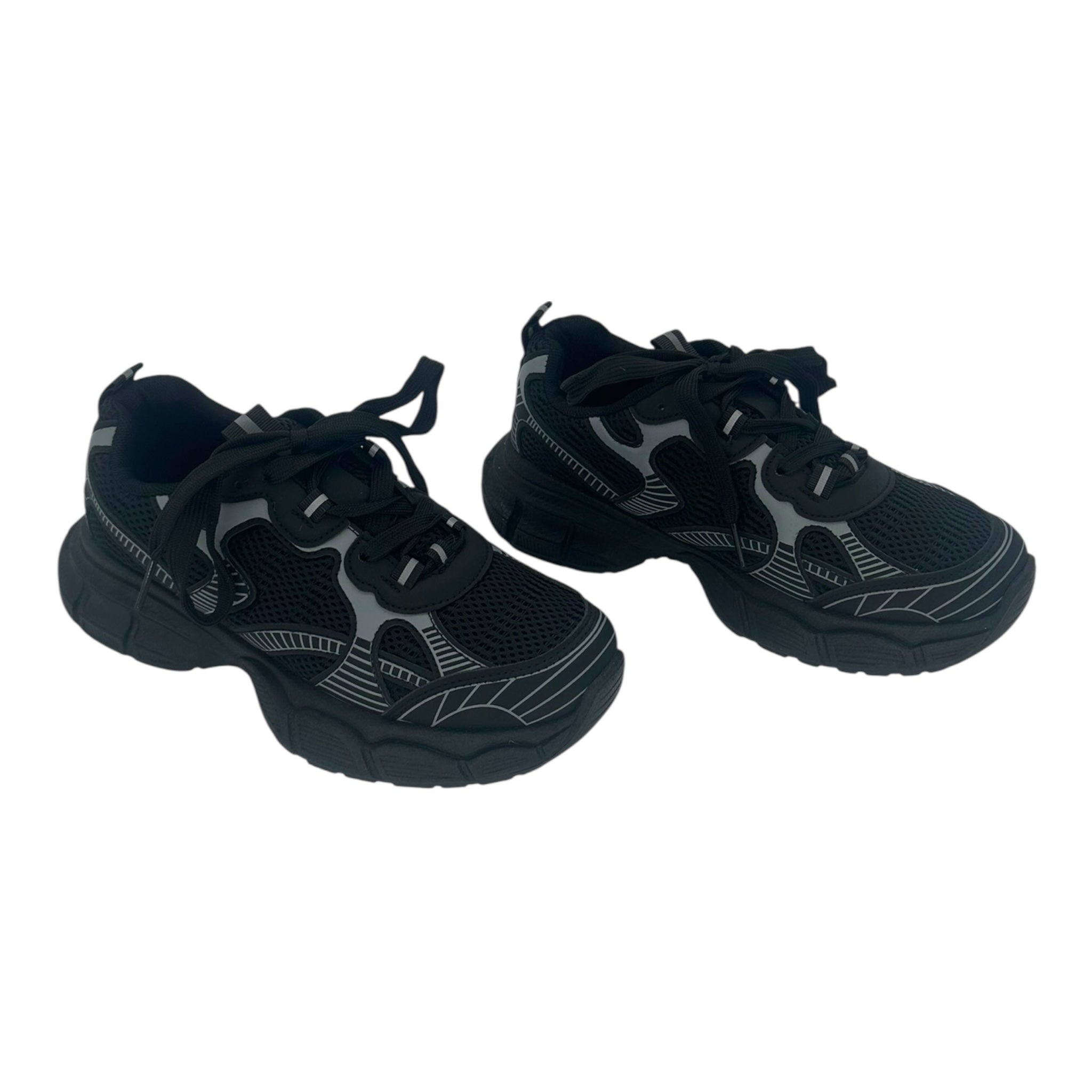 JOMIX Γυναικεία Chunky Sneakers Μαύρο - Angel shopping