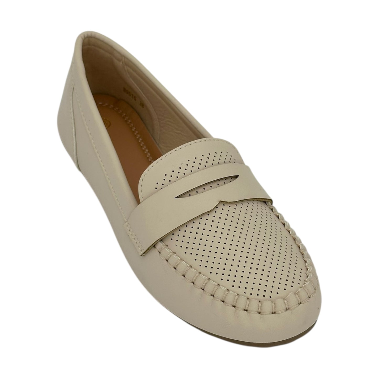 MODA PLUS γυναικείες loafers Beige