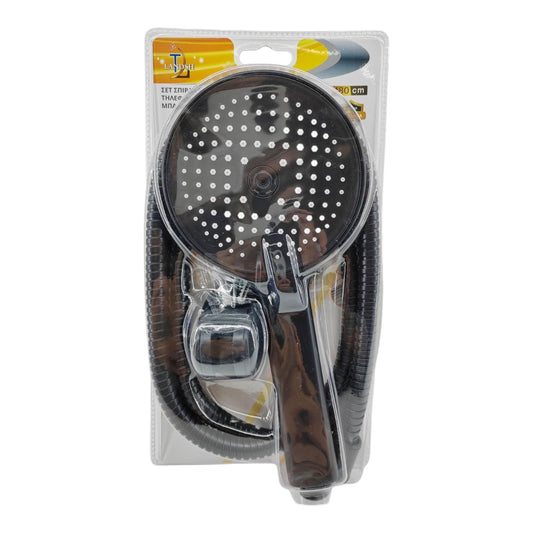 Landsh Shower Handset with Spiral 93997 Black