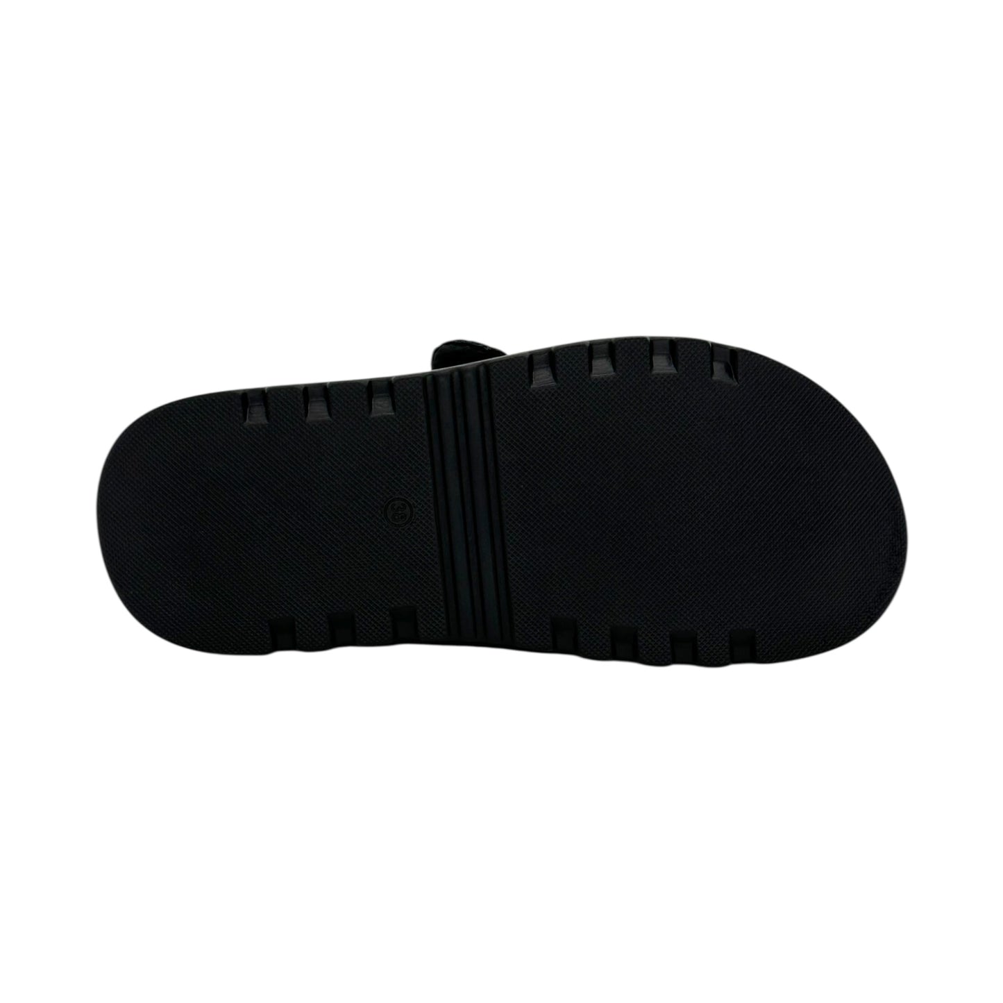 Mira Max Women's Platform Slides with Knit Black