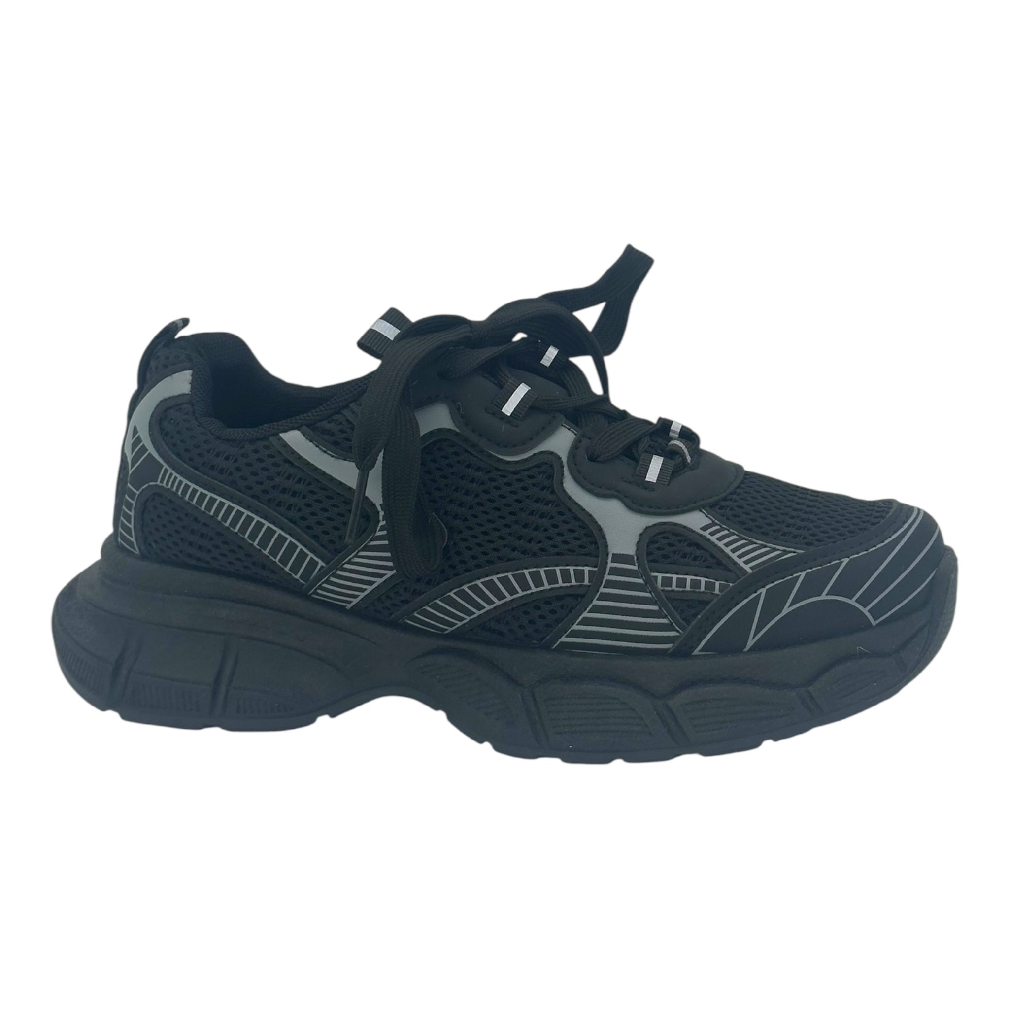 JOMIX Γυναικεία Chunky Sneakers Μαύρο - Angel shopping