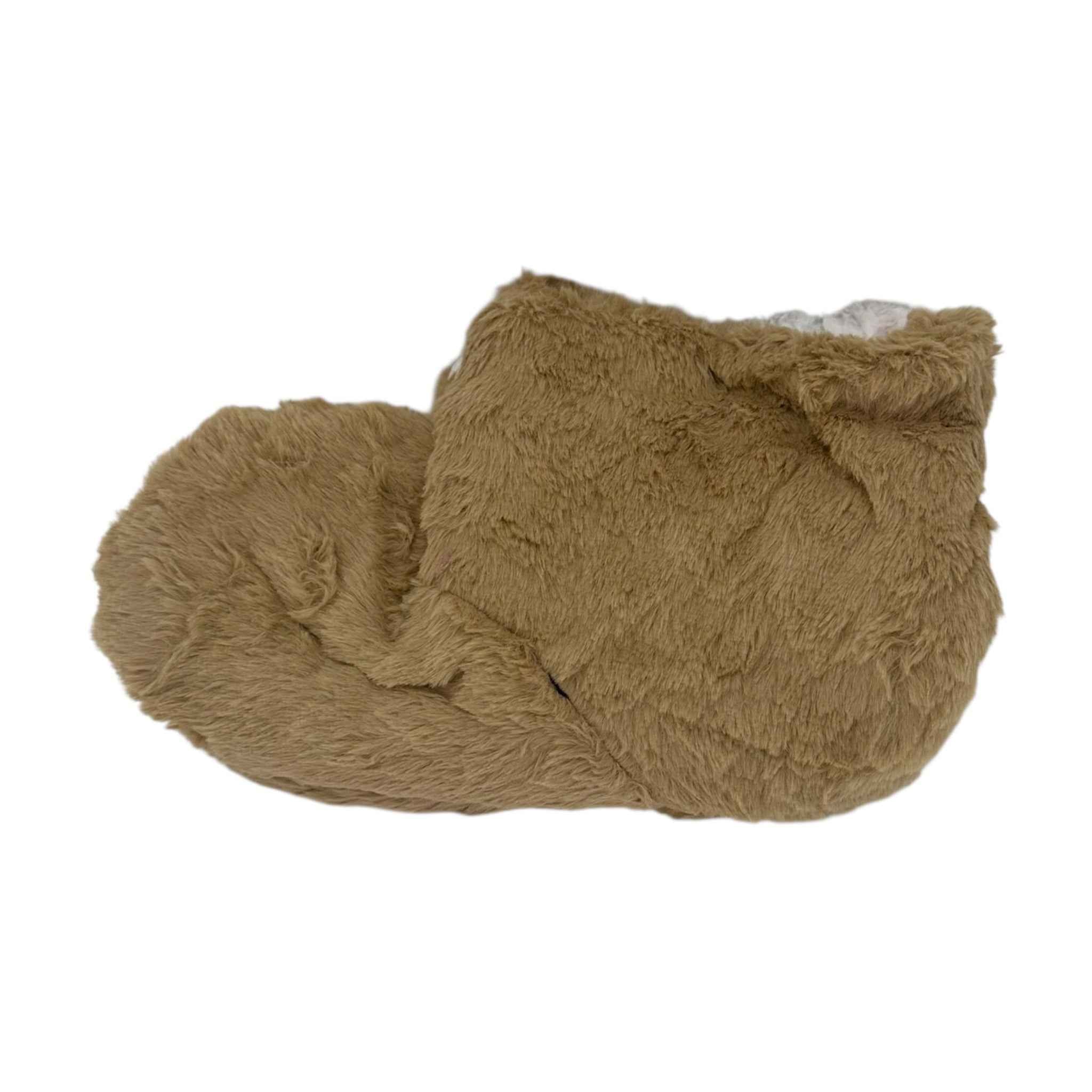 Angel Γυναικείες Παντόφλες Μποτάκια Fleece Beige