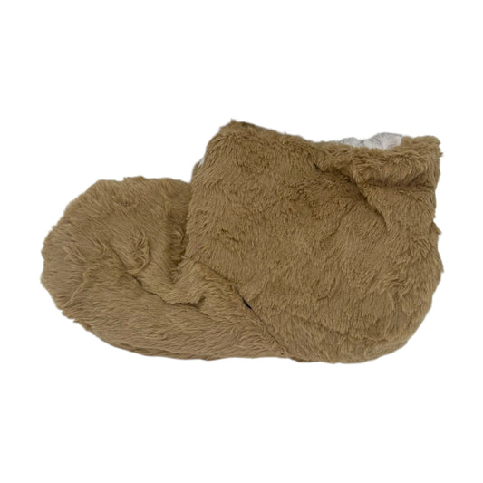 Angel Γυναικείες Παντόφλες Μποτάκια Fleece Beige