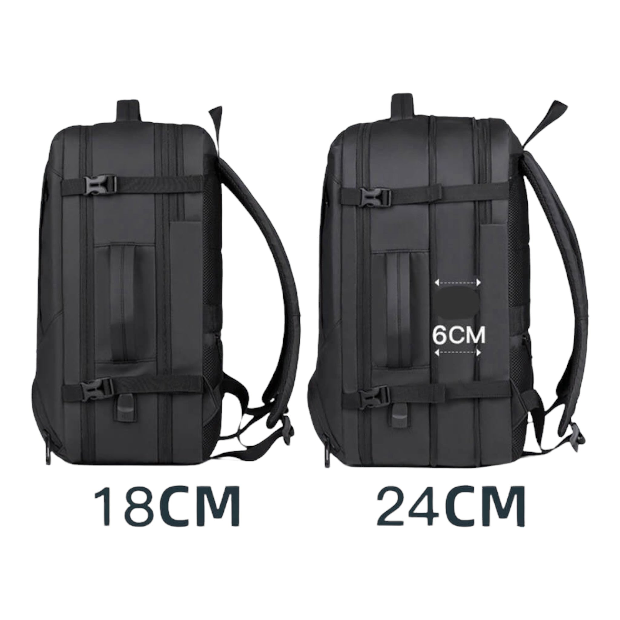 Backpack 34lt Μαύρο - Angel shopping