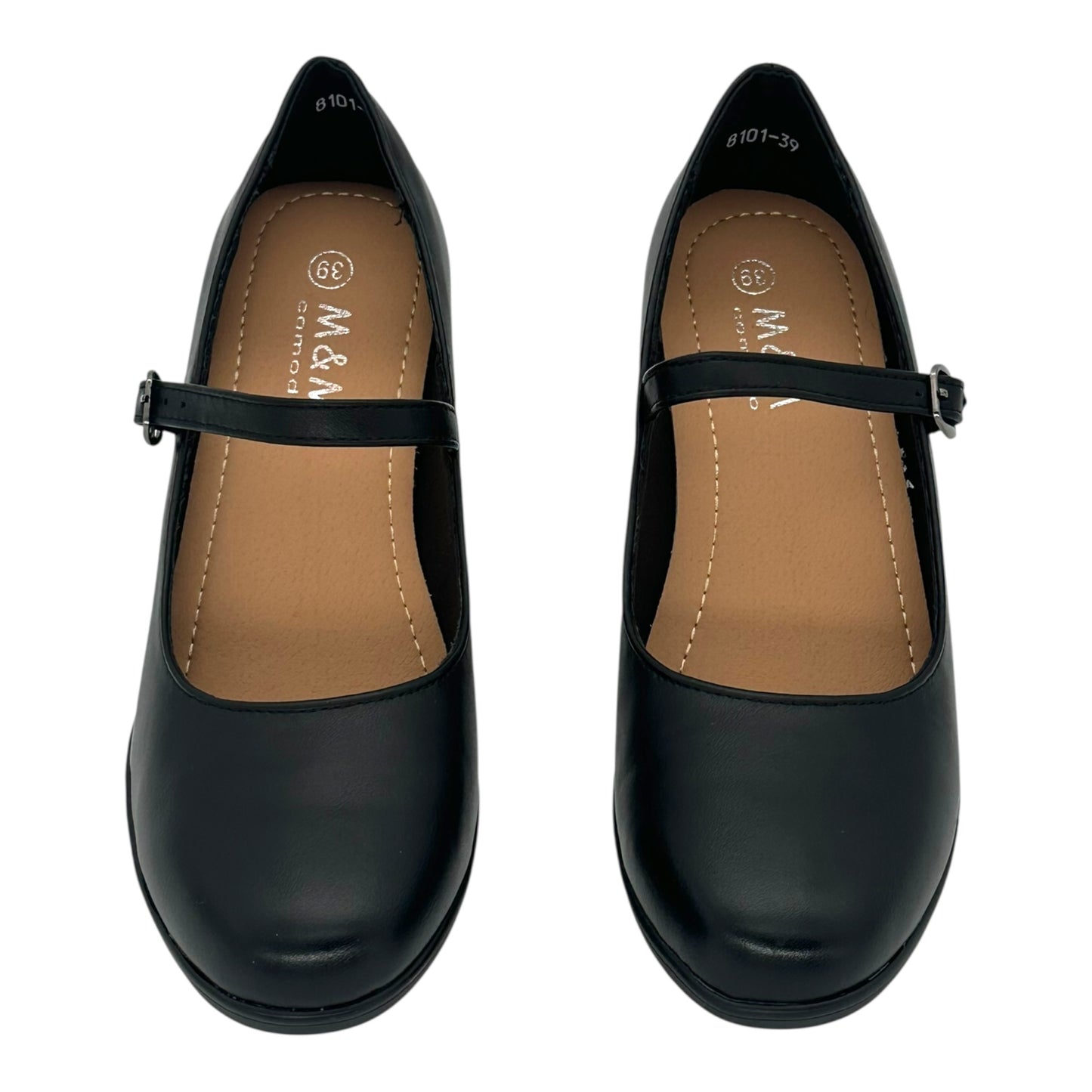 MIRA MAX Women's shoes with medium heel Black