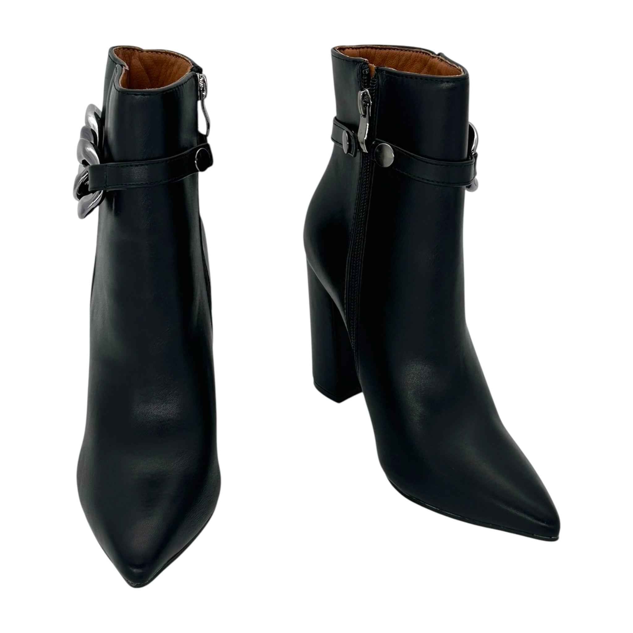 InShoes Γυναικεία Μποτάκια Μαύρα