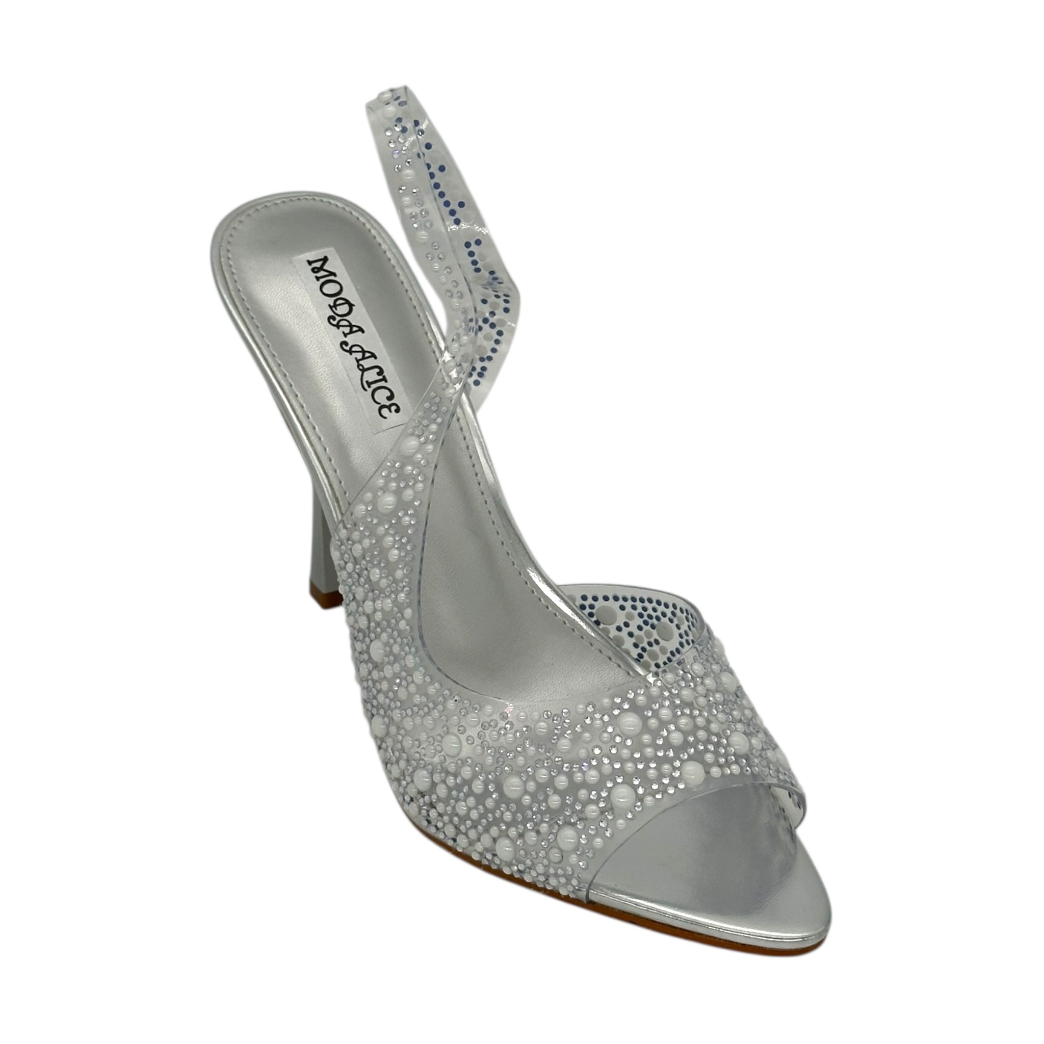 Moda Alice Γυναικεία Γόβες White - Angel shopping