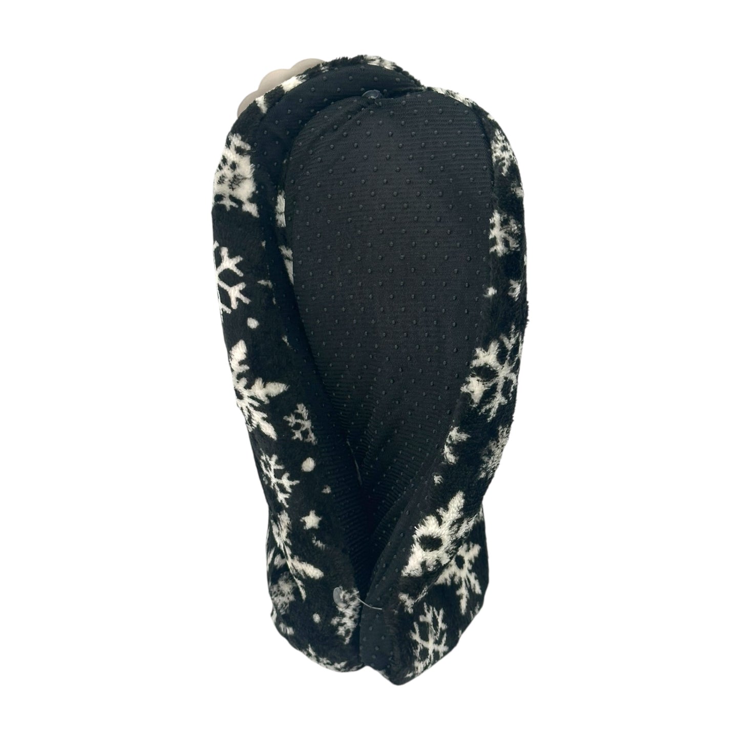 Angel Women's Slippers Fleece Boots Black