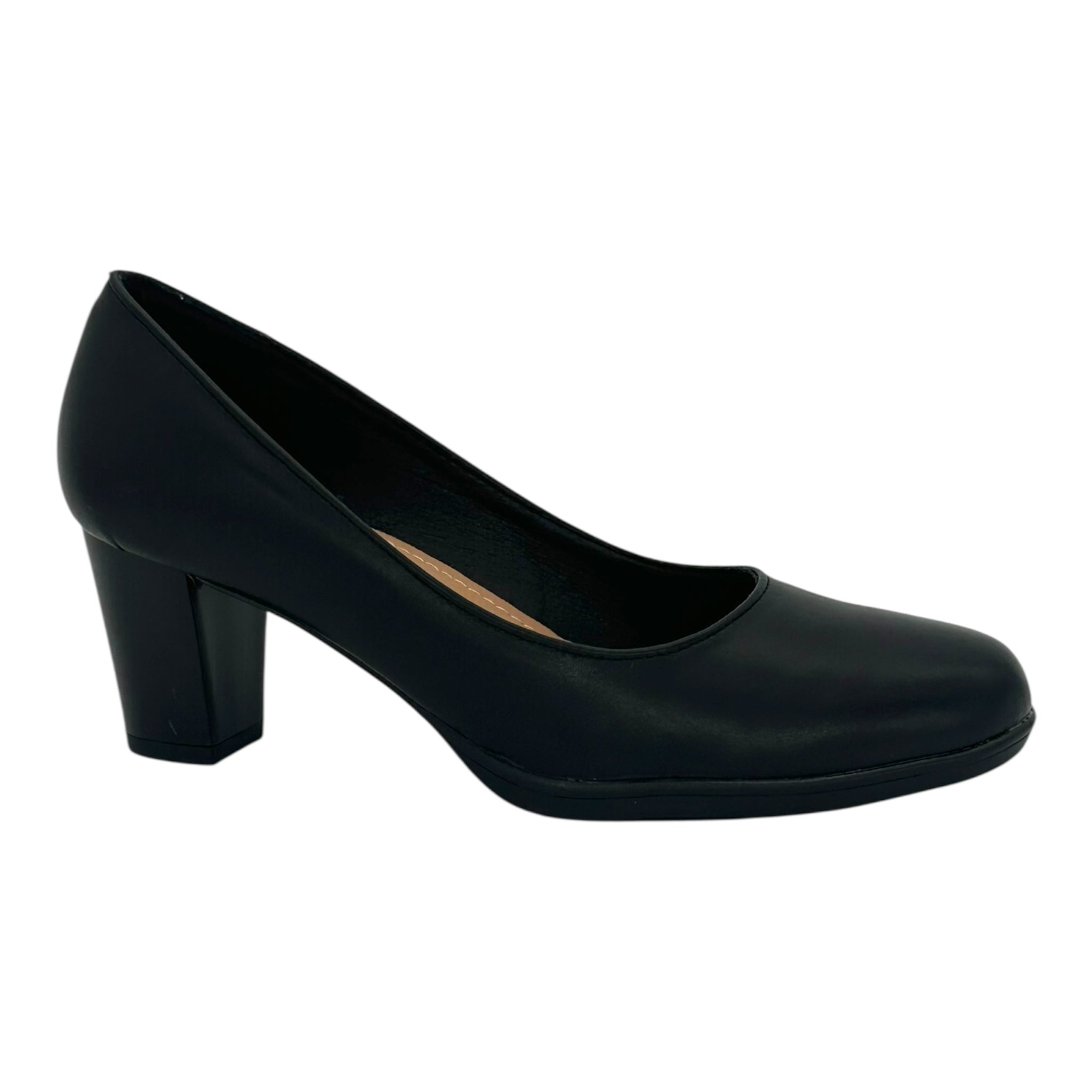 MIRA MAX Γυναικεία παπούτσια με μεσαίο τακούνι Black - Angel shopping