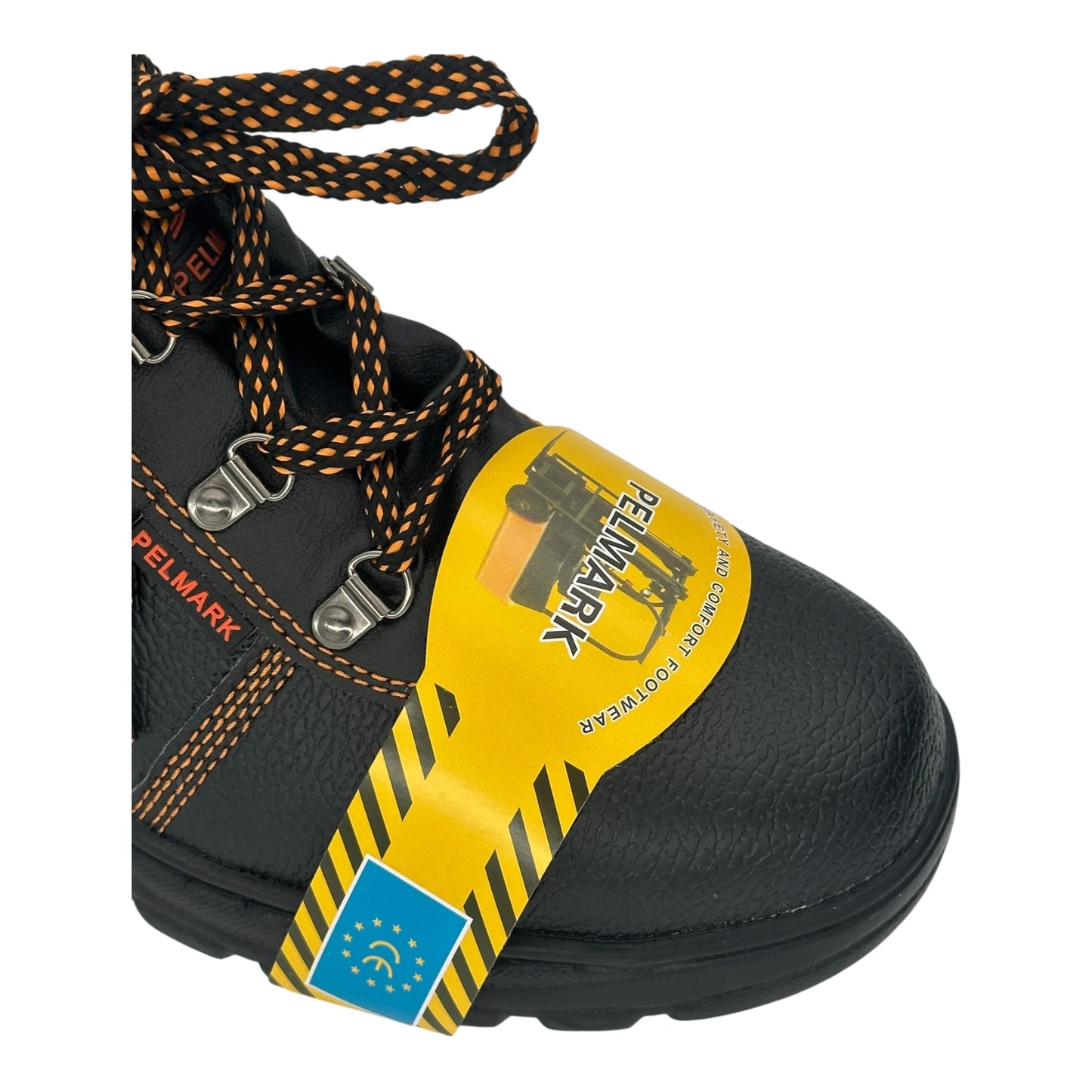 Pelmark Men's Work Shoes Black