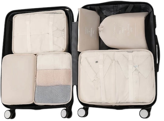 Beige Organizer Case 7pcs 75194-mpez