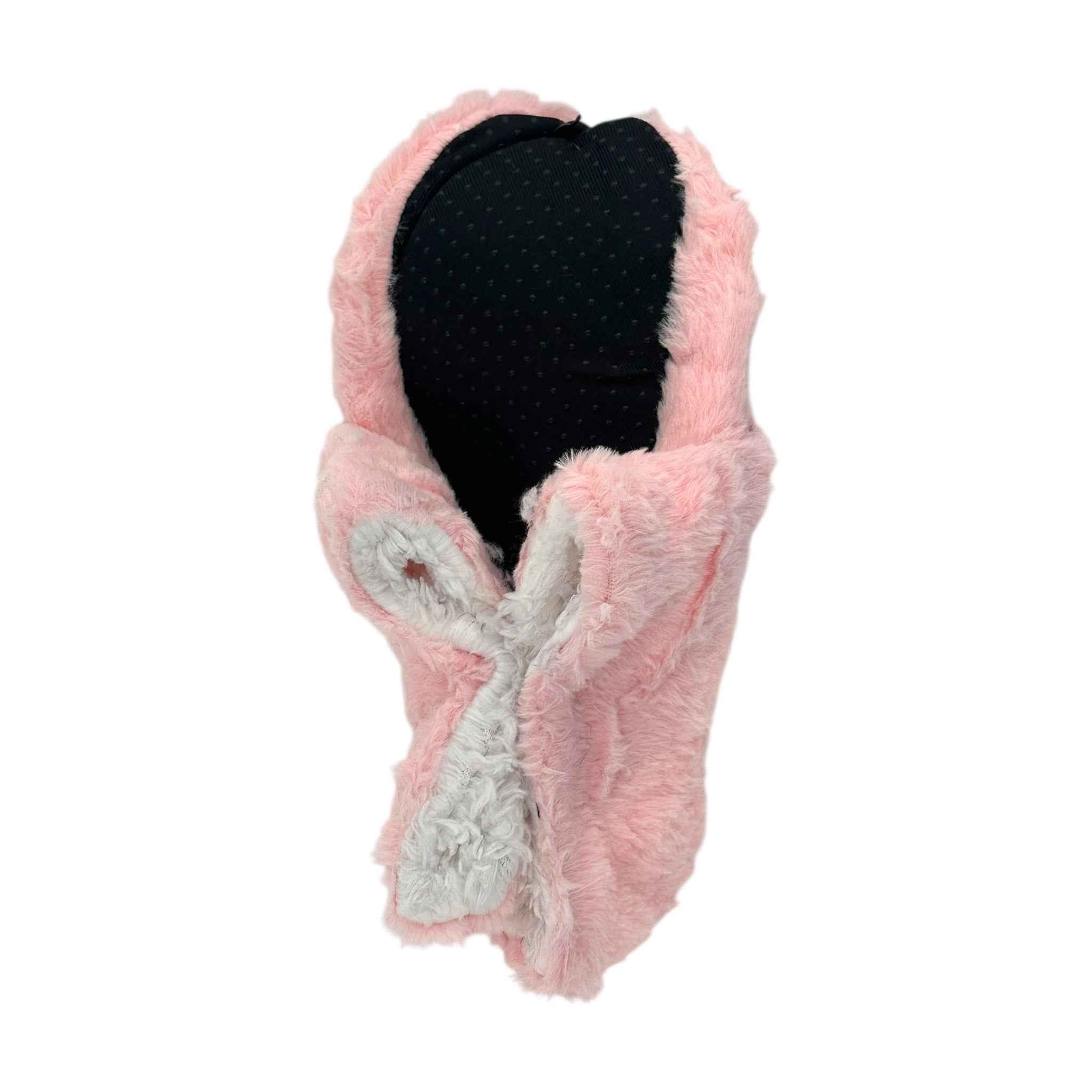 Angel Γυναικείες Παντόφλες Μποτάκια Fleece Ροζ