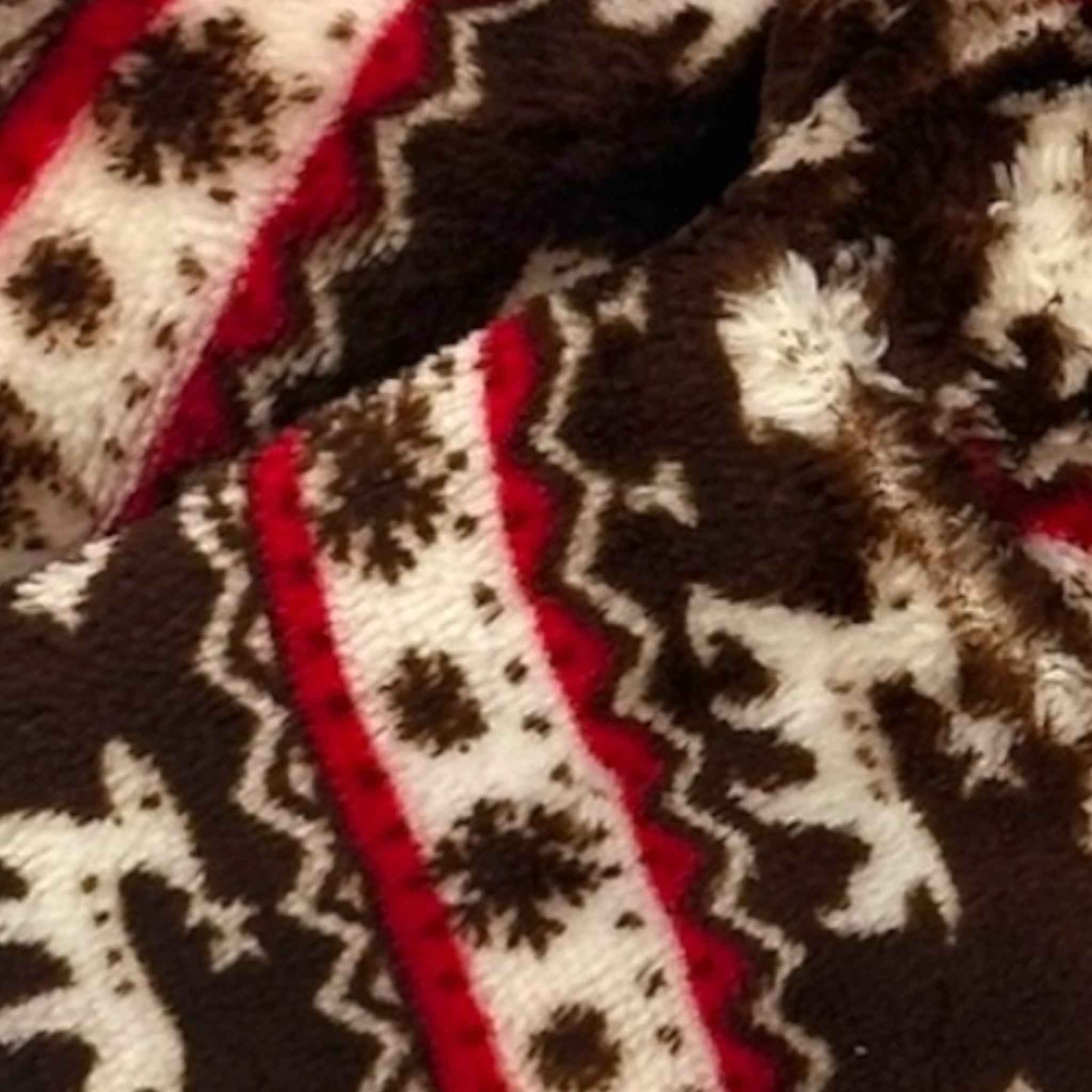Angel Γυναικείες Παντόφλες Μποτάκια Fleece Καφέ
