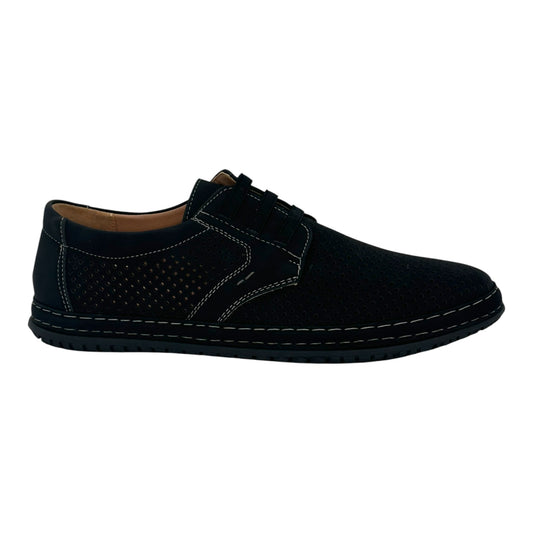 Atlanta Ανδρικά Casual Slipon Μαύρο