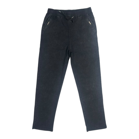 Angel Shopping Γυναικείο Jean Παντελόνι σε Slim Εφαρμογή Μαύρο