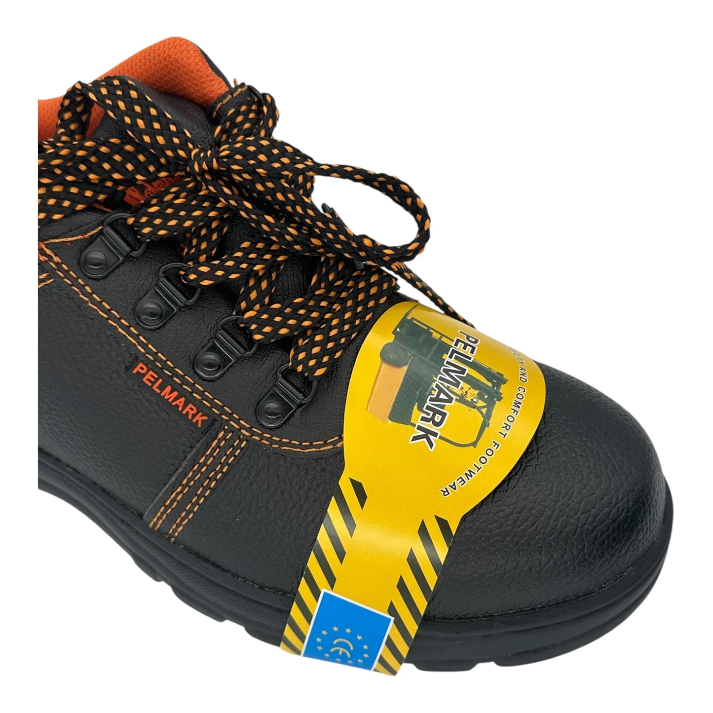 Pelmark Men's Work Shoes Black