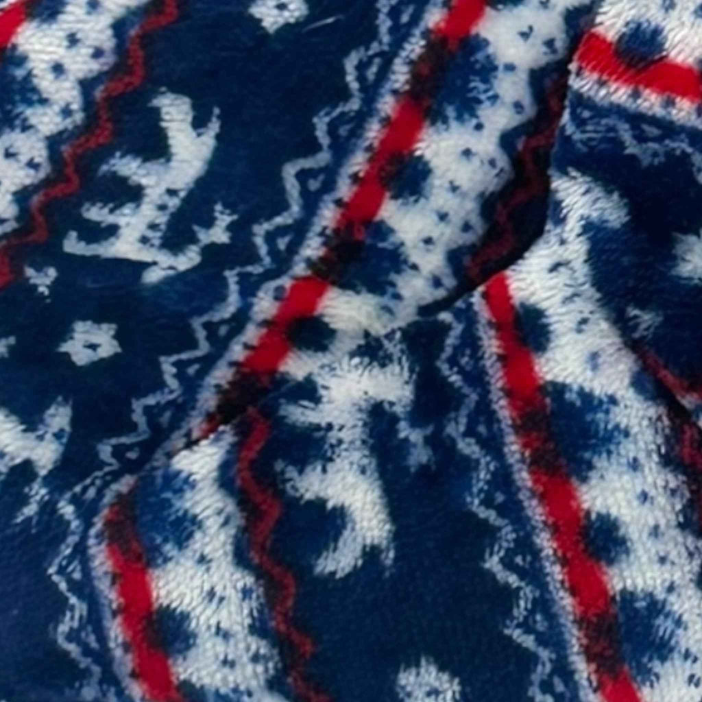Angel Γυναικείες Παντόφλες Μποτάκια Fleece Μπλε
