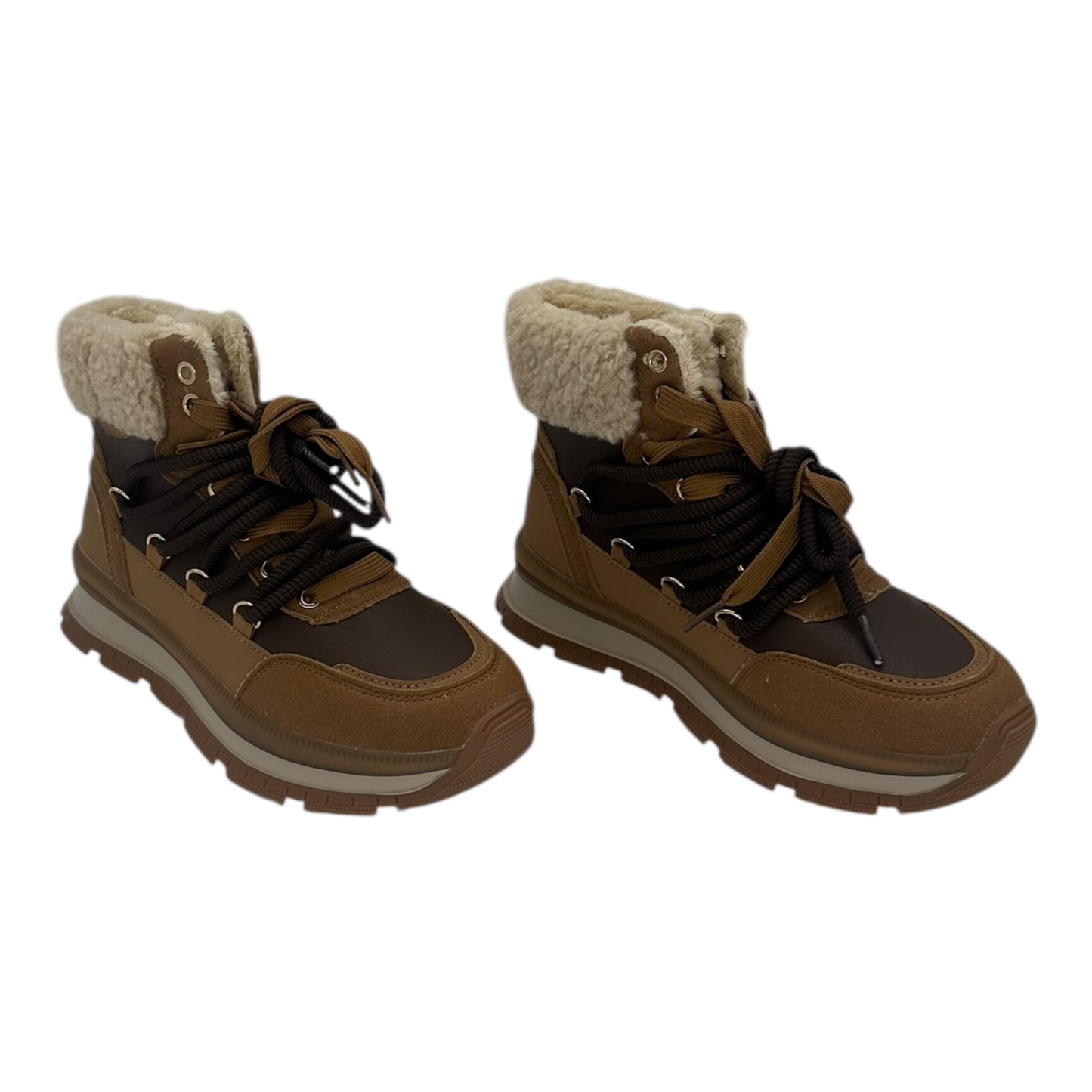 Angel Shopping Γυναικεία Μποτάκια Καφέ